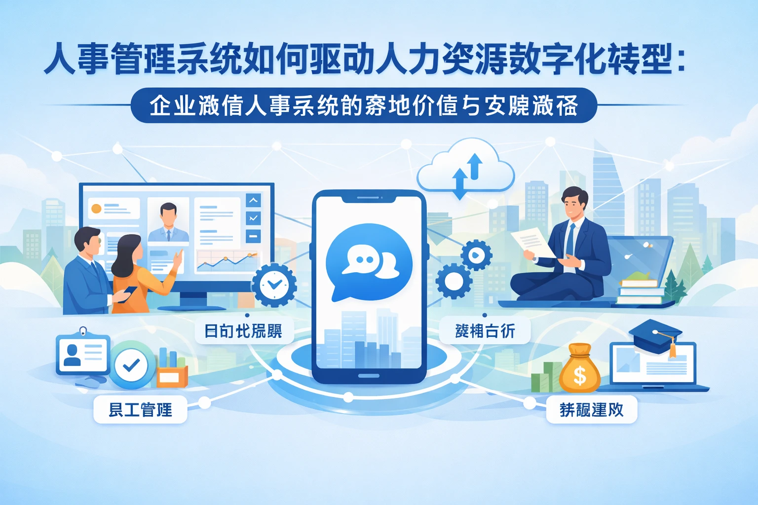 人事管理系统如何驱动人力资源数字化转型：企业微信人事系统的落地价值与实践路径
