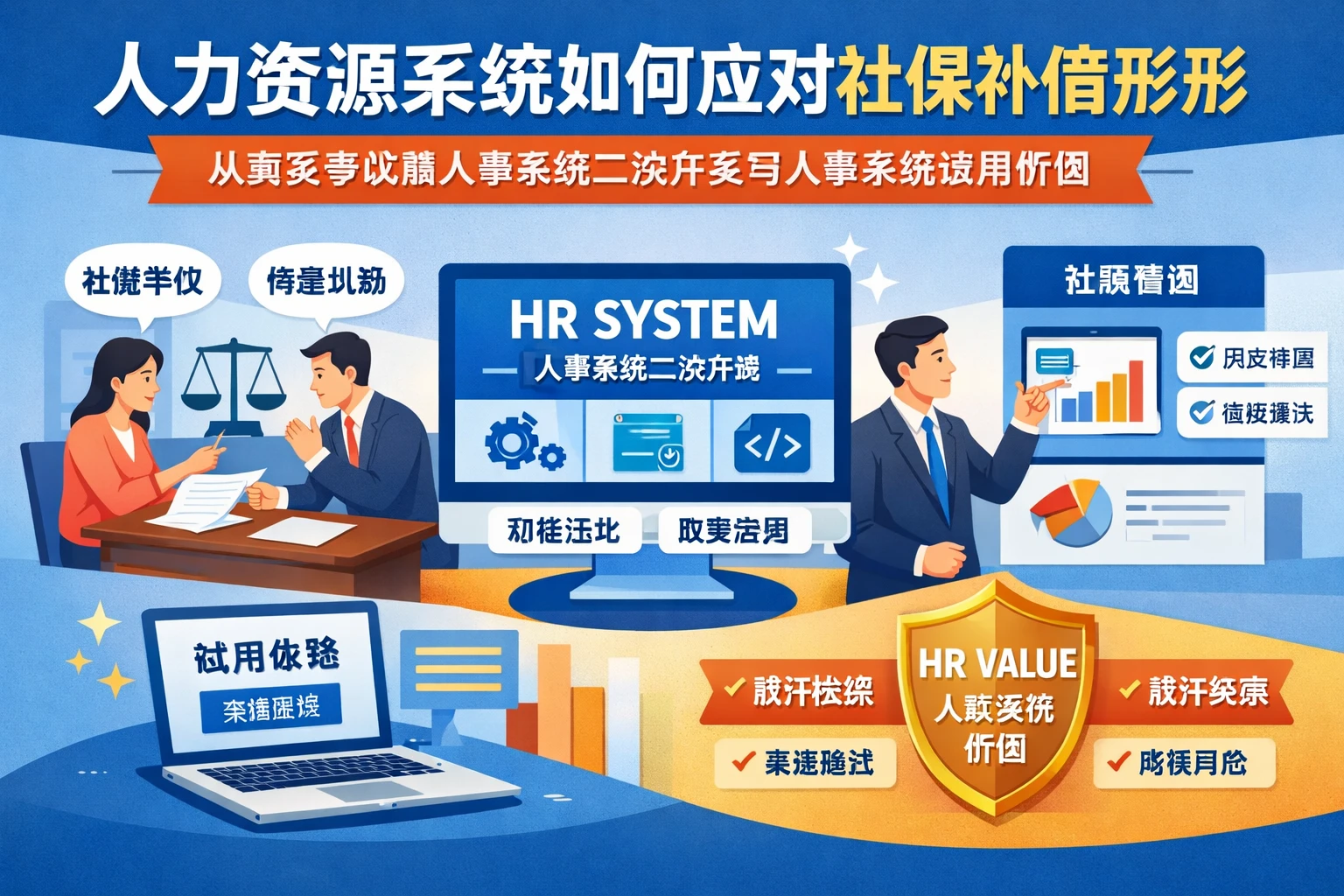 人力资源系统如何应对社保补缴情形：从真实争议看人事系统二次开发与人事系统试用价值