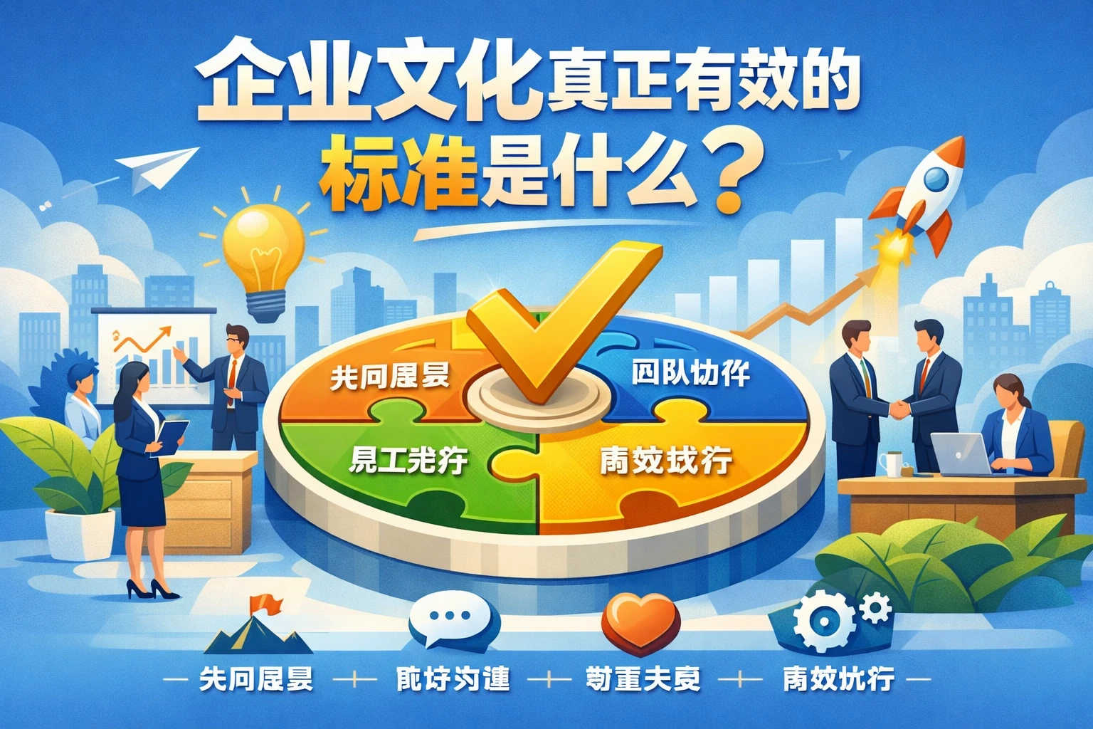 企业文化真正有效的标准是什么