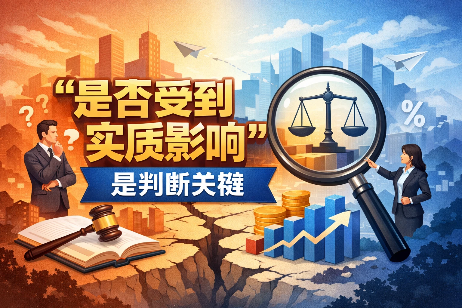 “是否受到实质影响”是判断关键