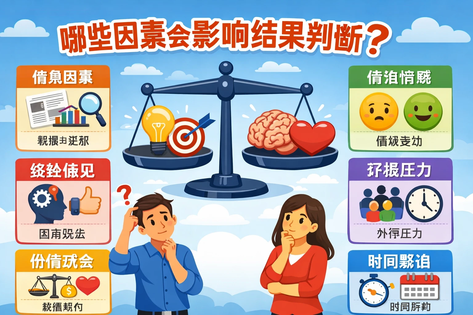 哪些因素会影响结果判断