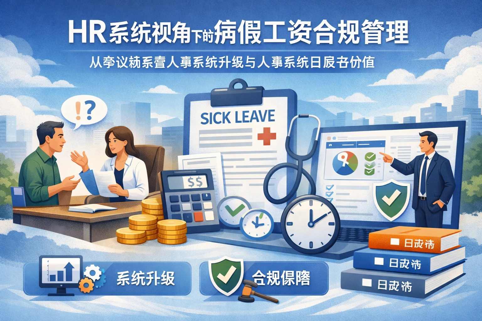 HR系统视角下的病假工资合规管理：从争议场景看人事系统升级与人事系统白皮书价值