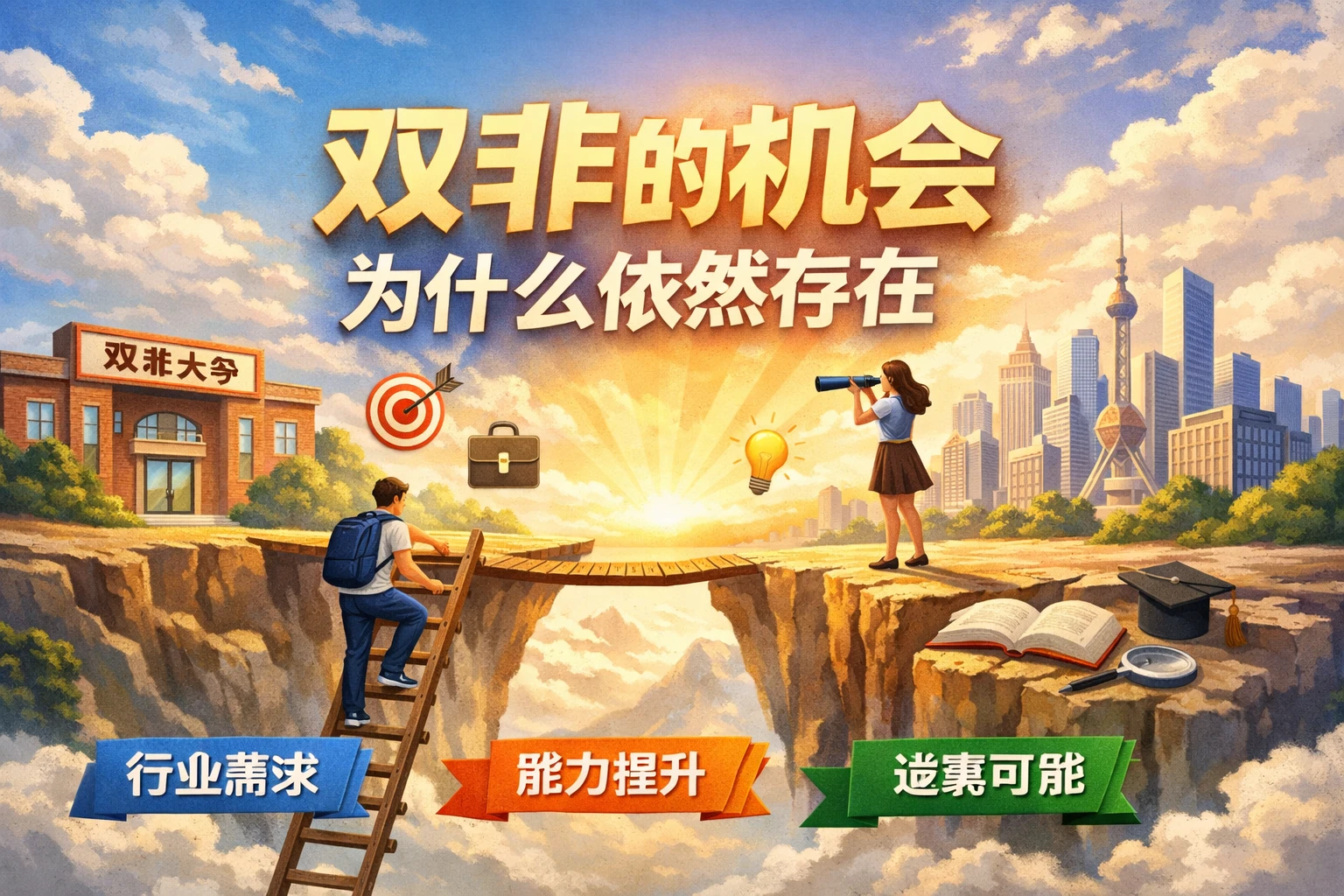 双非的机会为什么依然存在