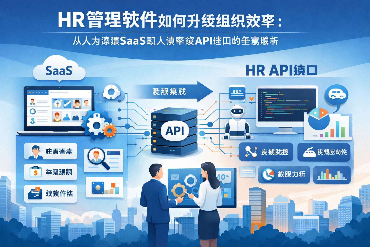 HR管理软件如何升级组织效率：从人力资源SaaS到人事系统API接口的全景解析
