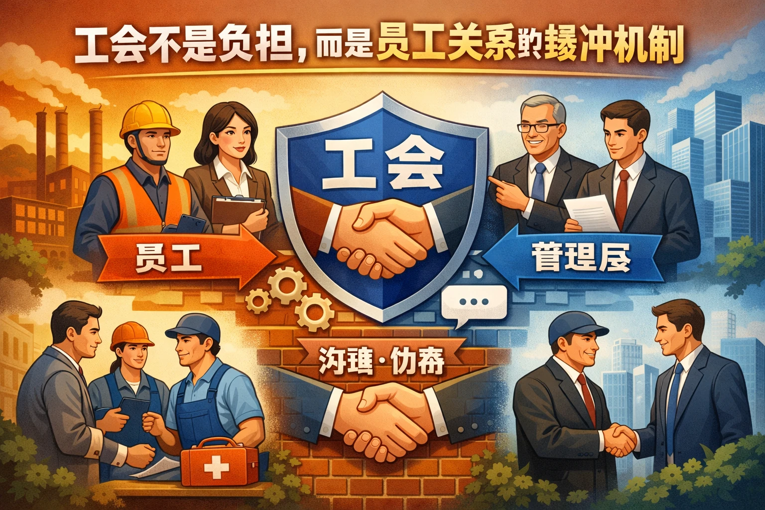 工会不是负担，而是员工关系的缓冲机制
