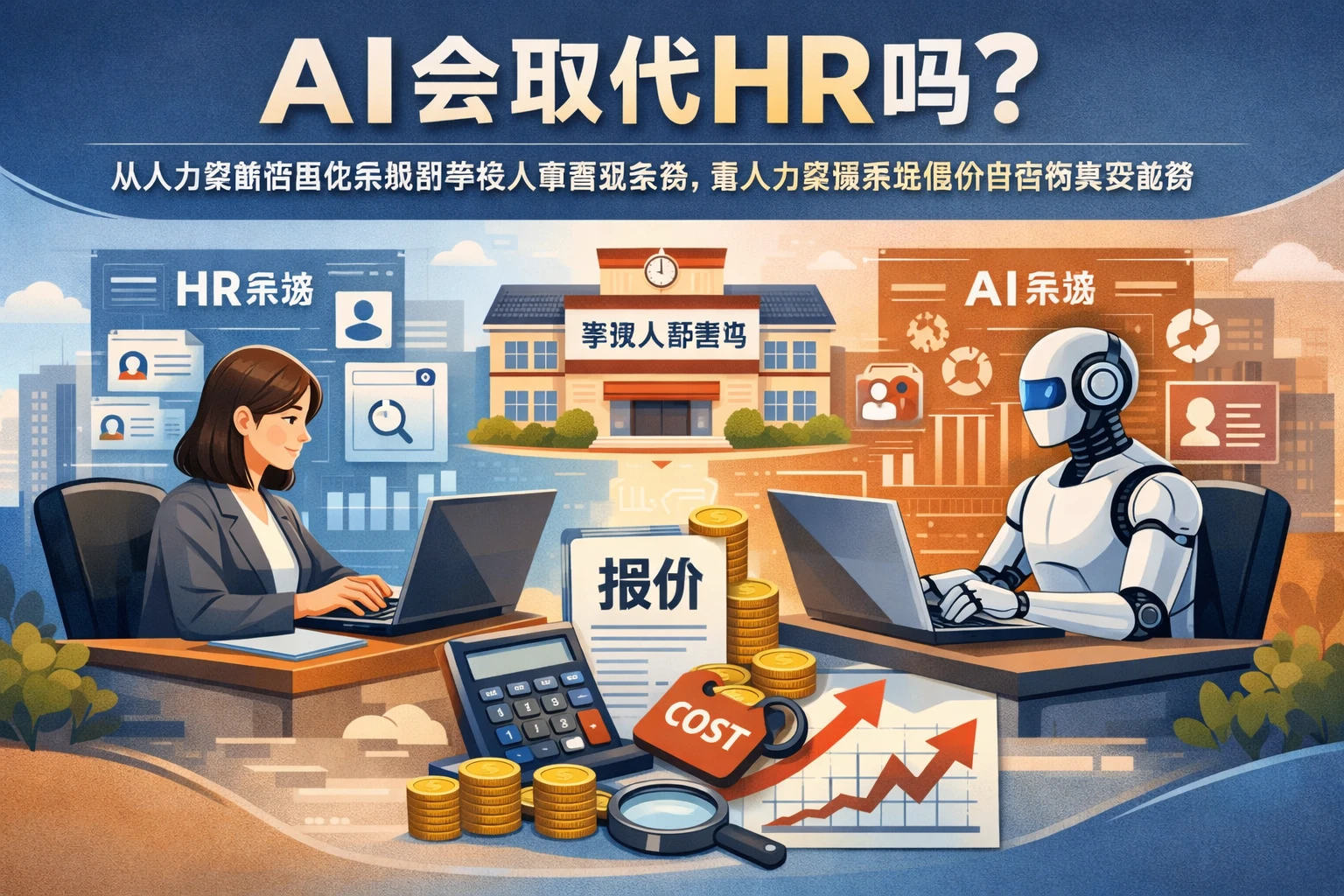 AI会取代HR吗？从人力资源信息化系统到学校人事管理系统，看人力资源系统报价背后的真实趋势