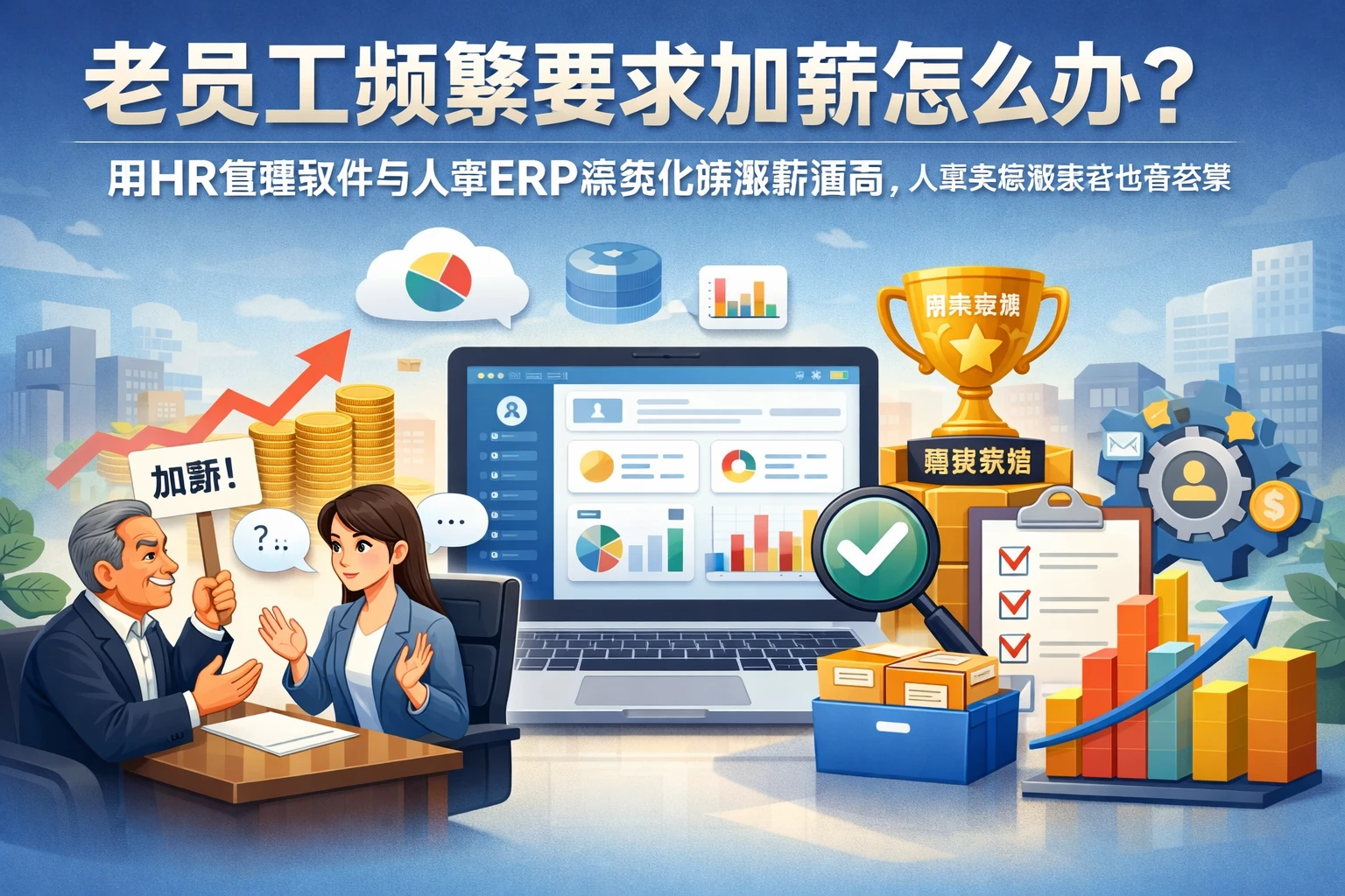 老员工频繁要求加薪怎么办？用HR管理软件与人事ERP系统化解涨薪僵局，人事系统哪家好也有答案