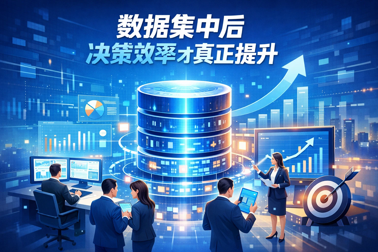 数据集中后,决策效率才真正提升