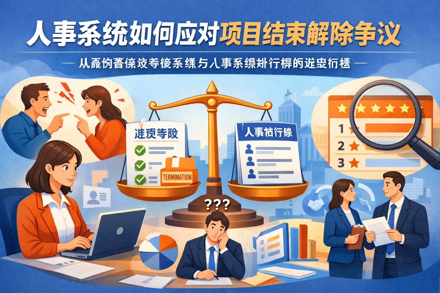 人事系统如何应对项目结束解除争议:从案例看绩效考核系统与人事系统排行榜的选型价值