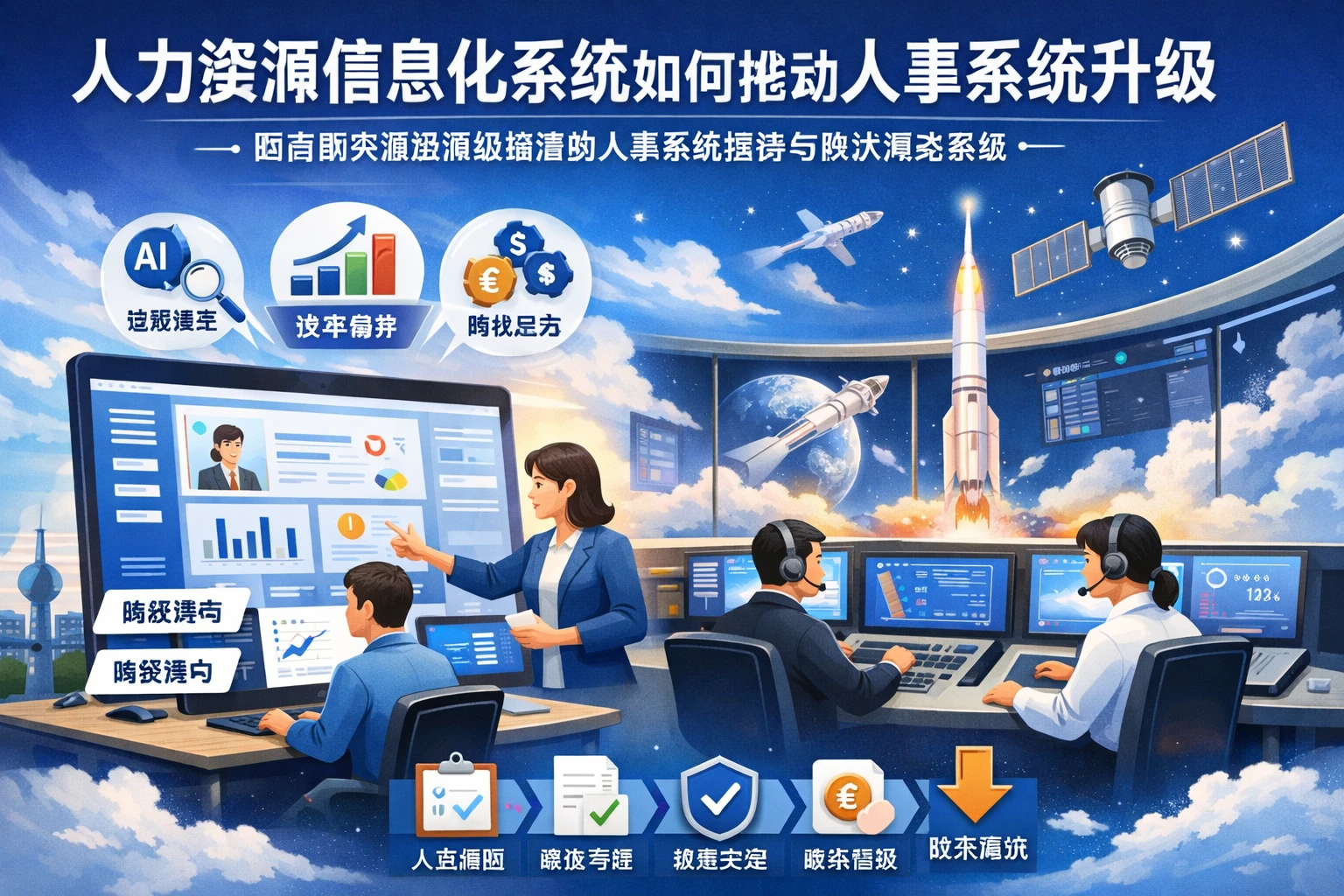 人力资源信息化系统如何推动人事系统升级：面向航天测控值班场景的人事系统推荐与降本增效实践