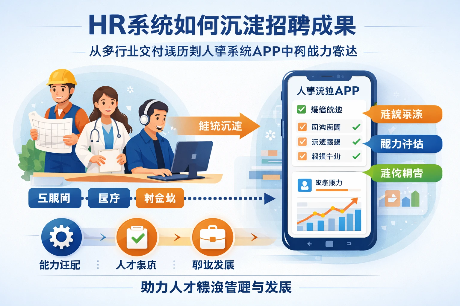 HR系统如何沉淀招聘成果：从多行业交付经历到人事系统APP中的能力表达
