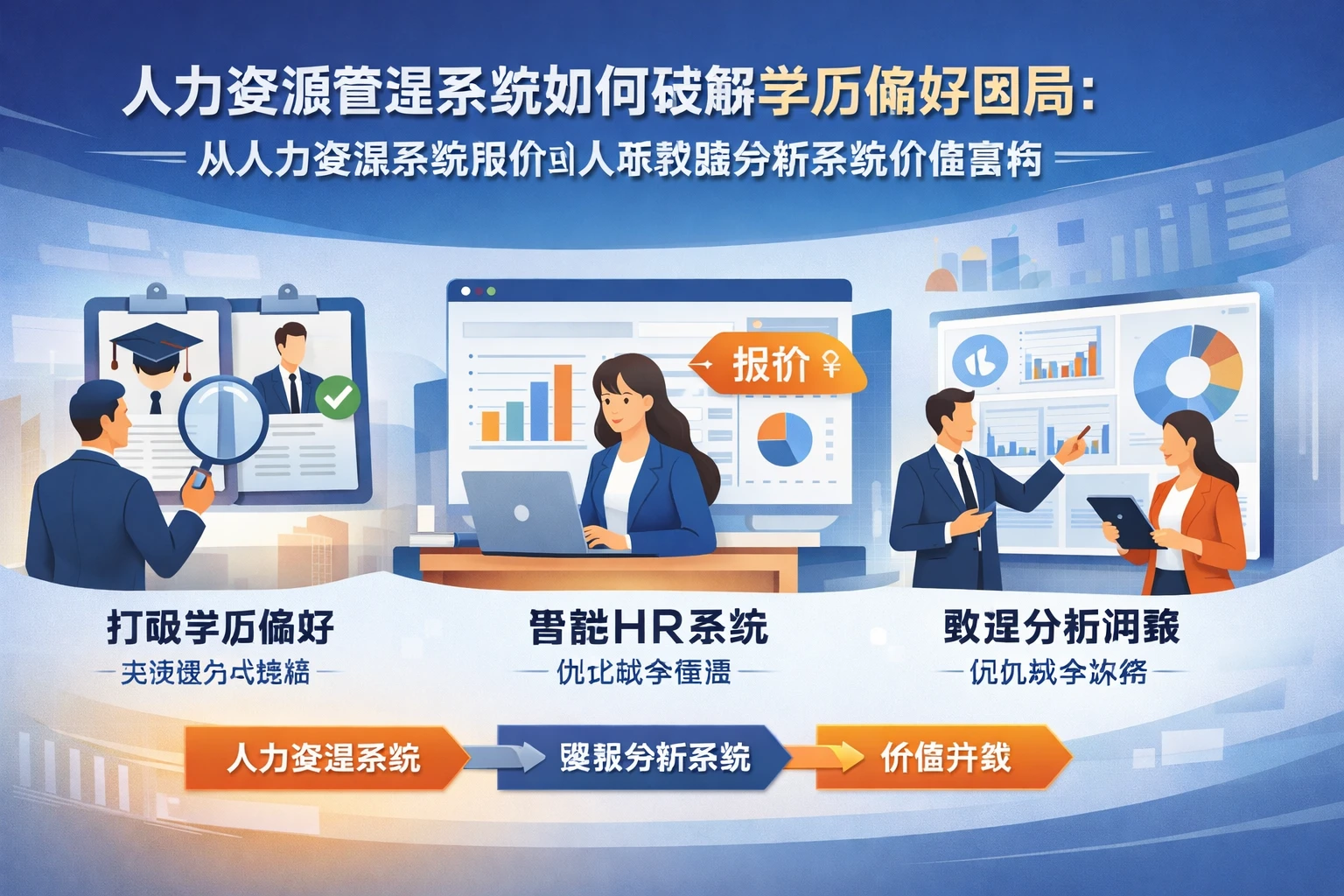 人力资源管理系统如何破解学历偏好困局：从人力资源系统报价到人事数据分析系统的价值重构