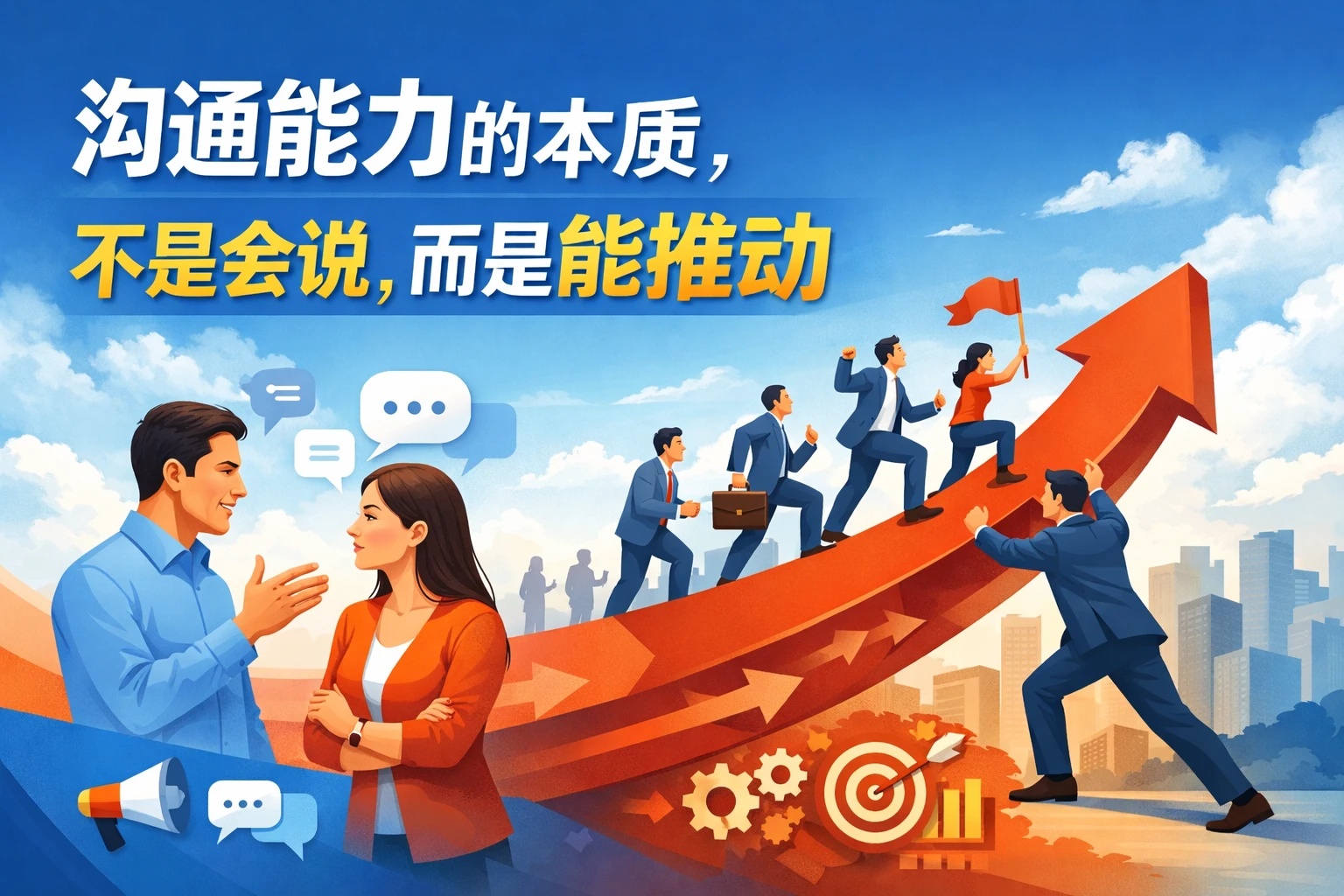 沟通能力的本质，不是会说，而是能推动