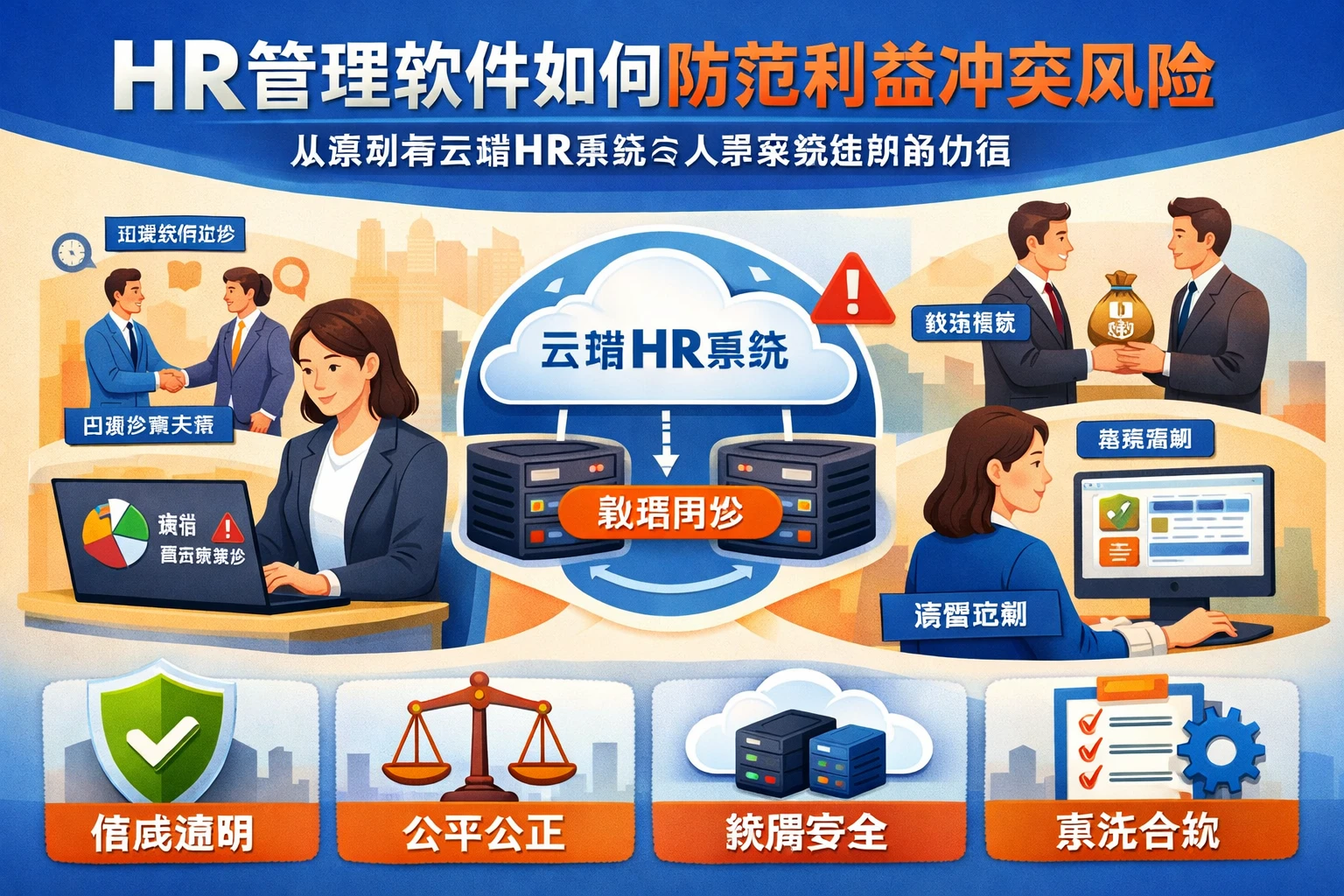 HR管理软件如何防范利益冲突风险:从案例看云端HR系统与人事系统维护的价值