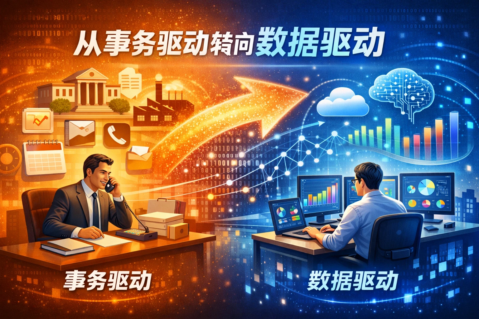 从事务驱动转向数据驱动