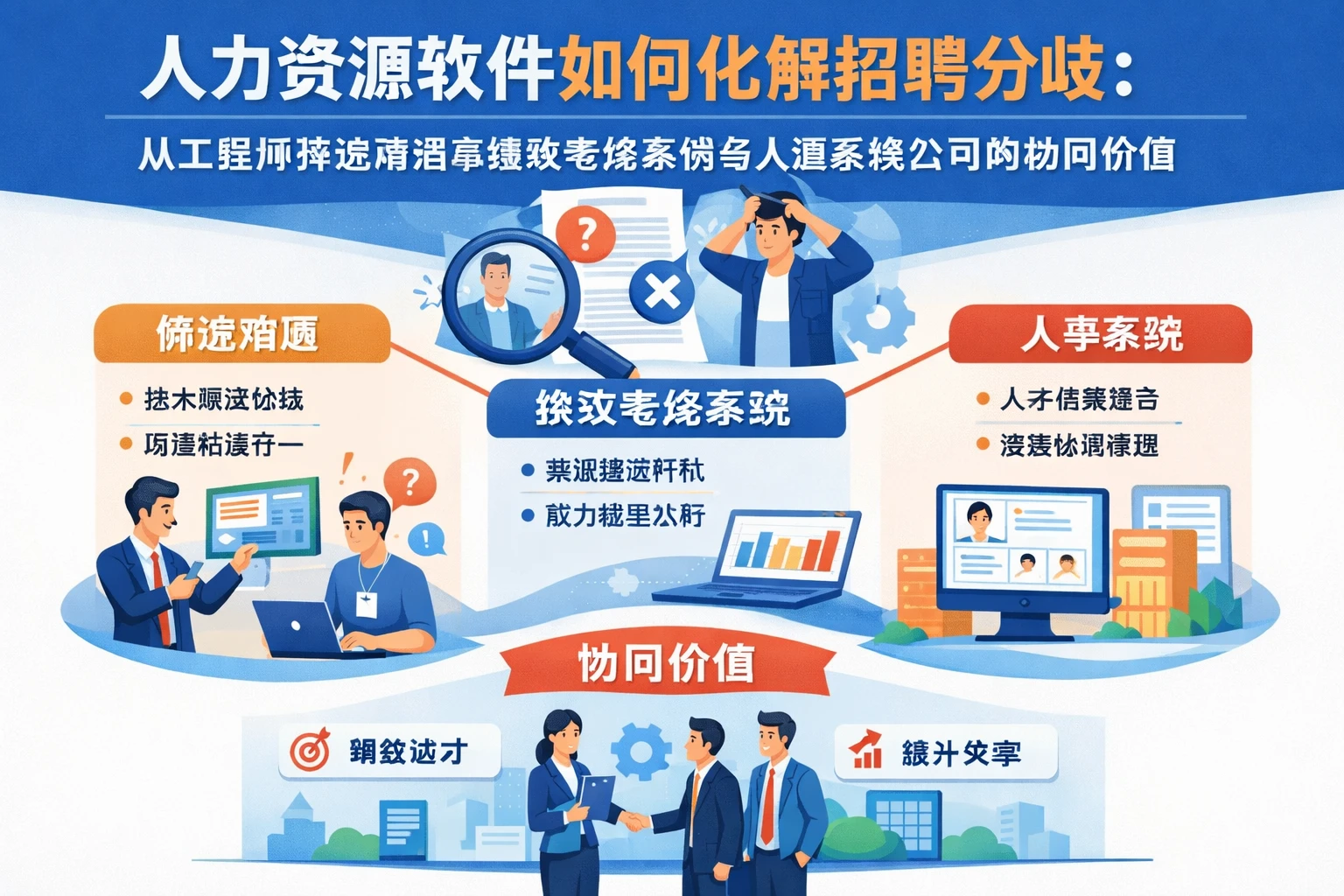 人力资源软件如何化解招聘分歧：从工程师筛选难题看绩效考核系统与人事系统公司的协同价值