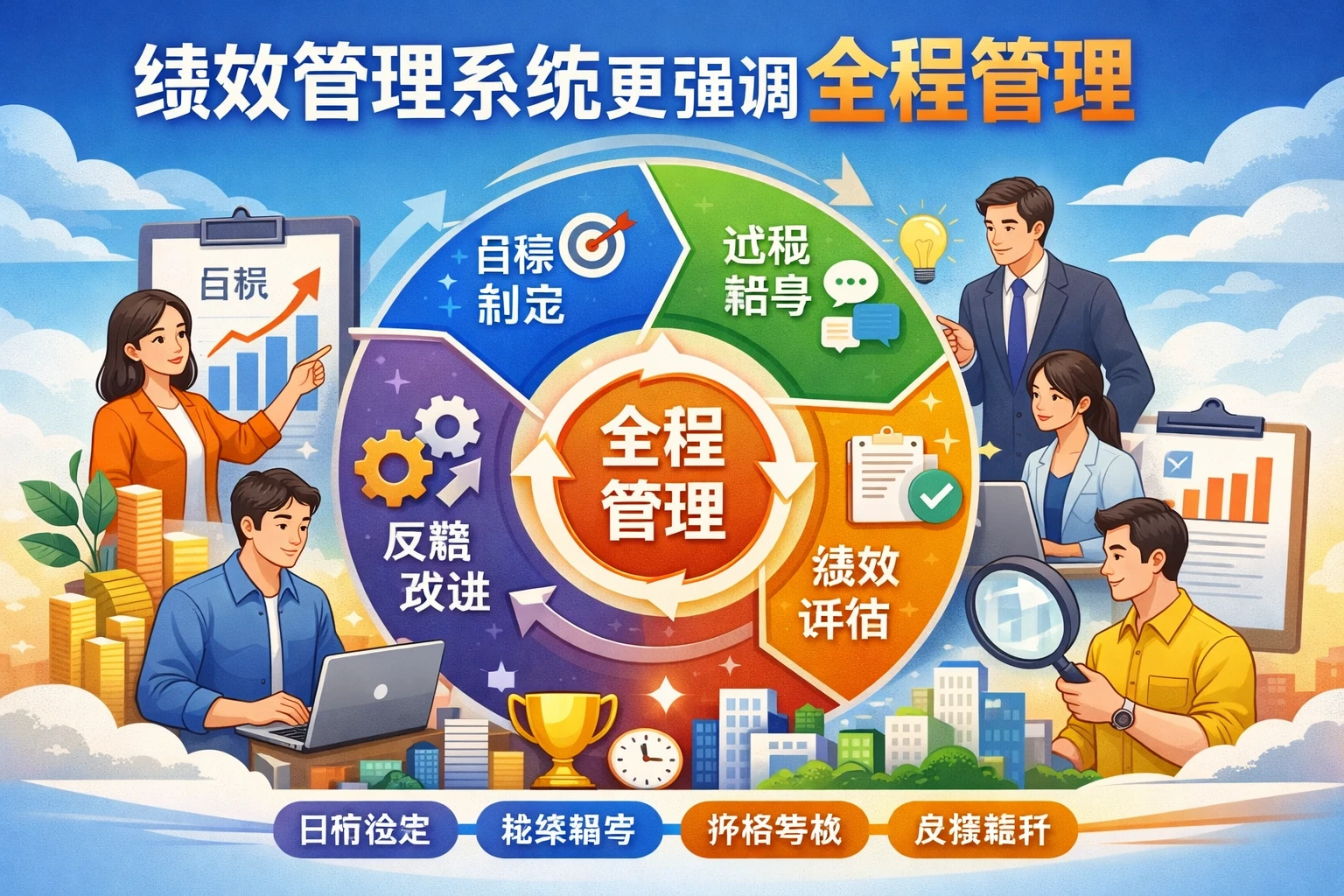 绩效管理系统更强调全过程管理