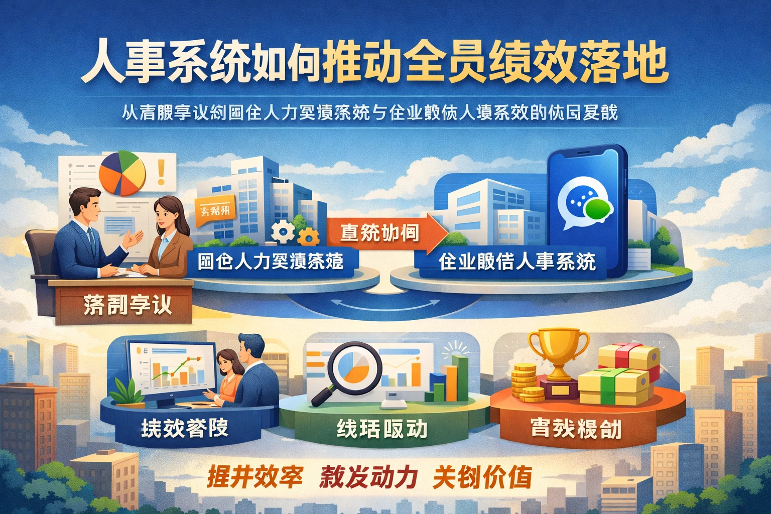 人事系统如何推动全员绩效落地：从薪酬争议到国企人力资源系统与企业微信人事系统的协同实践