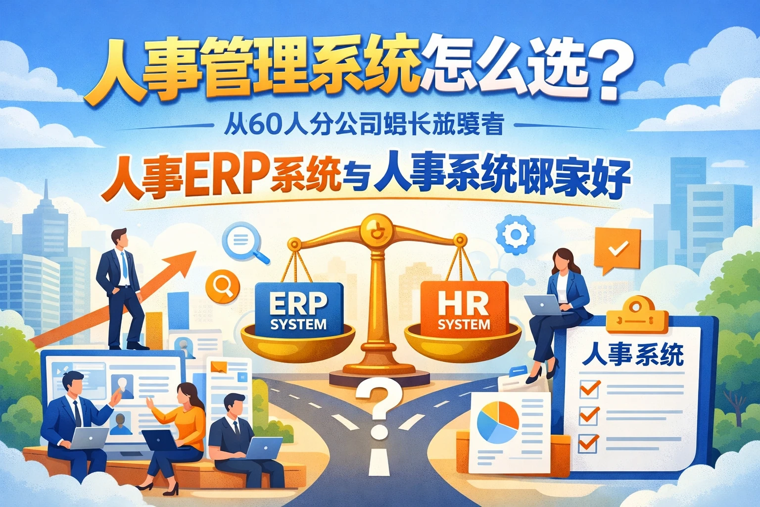 人事管理系统怎么选？从60人分公司增长瓶颈看人事ERP系统与人事系统哪家好