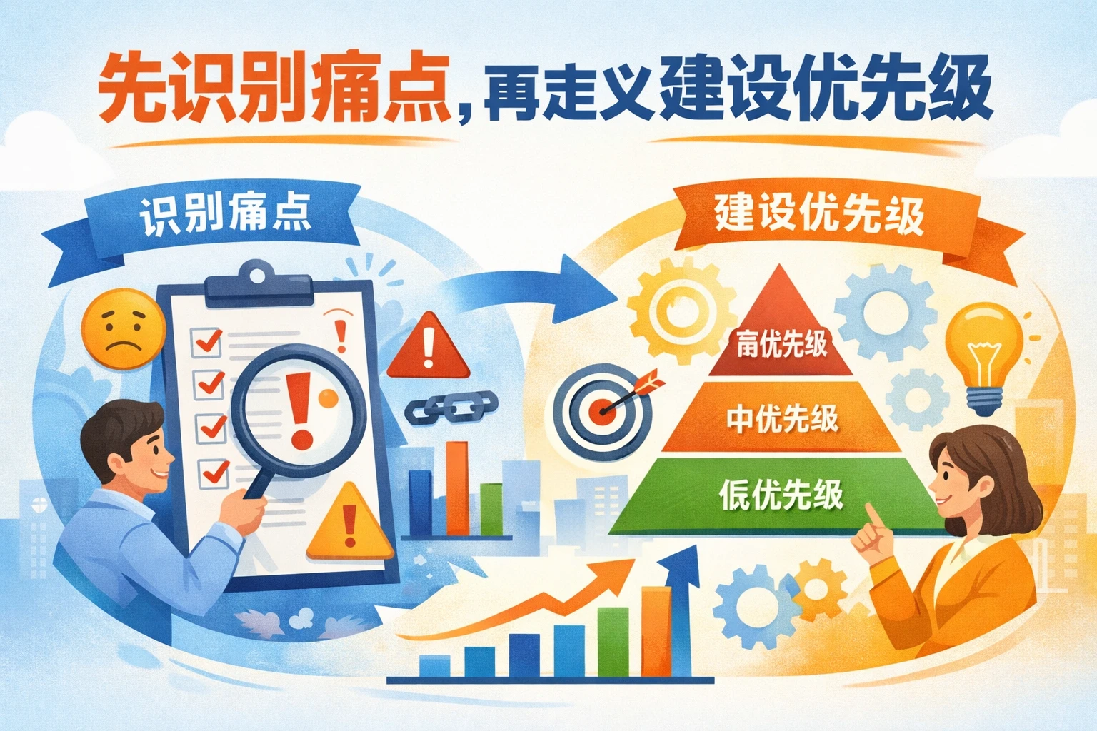 先识别痛点,再定义建设优先级