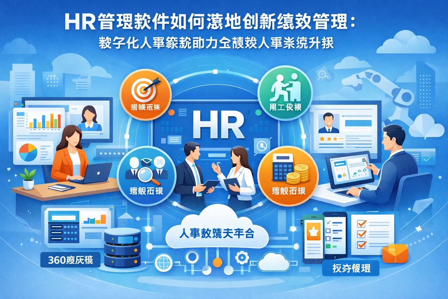 HR管理软件如何落地创新绩效管理：数字化人事系统助力全模块人事系统升级