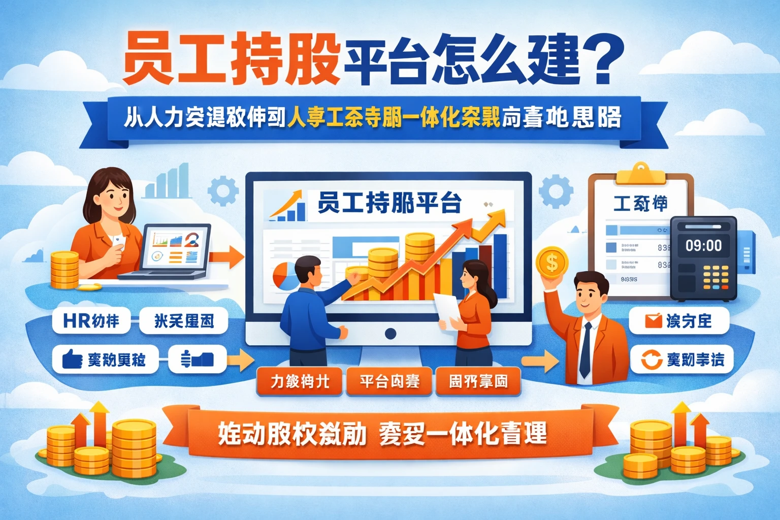 员工持股平台怎么建?从人力资源软件到人事工资考勤一体化系统的落地思路