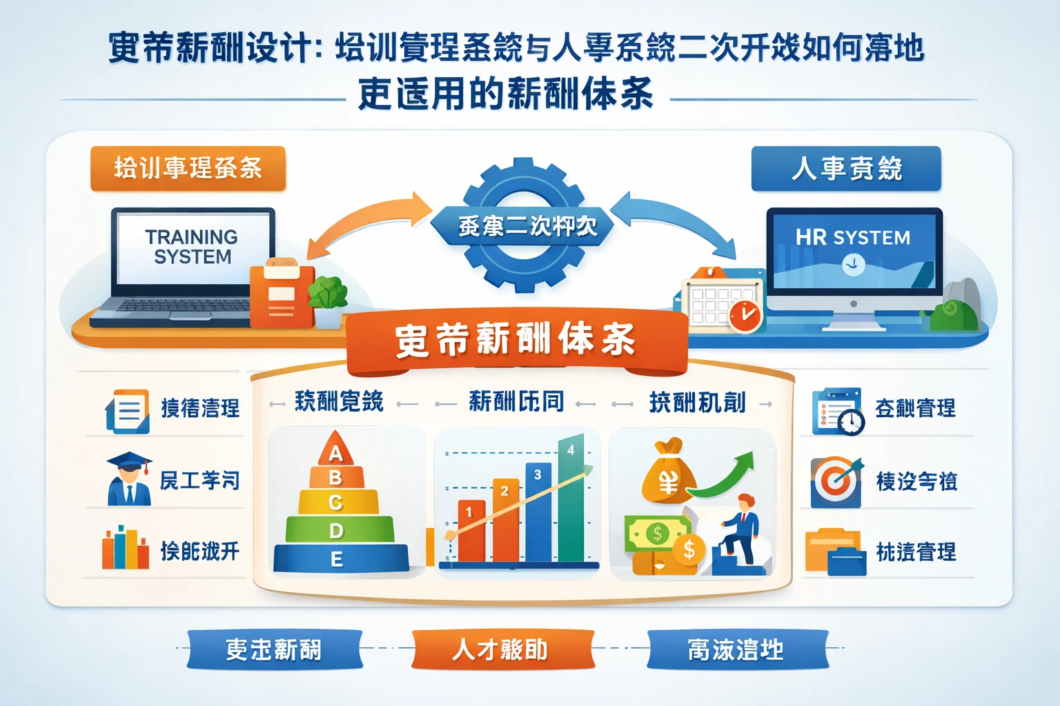 人力资源软件视角下的宽带薪酬设计：培训管理系统与人事系统二次开发如何落地更适用的薪酬体系