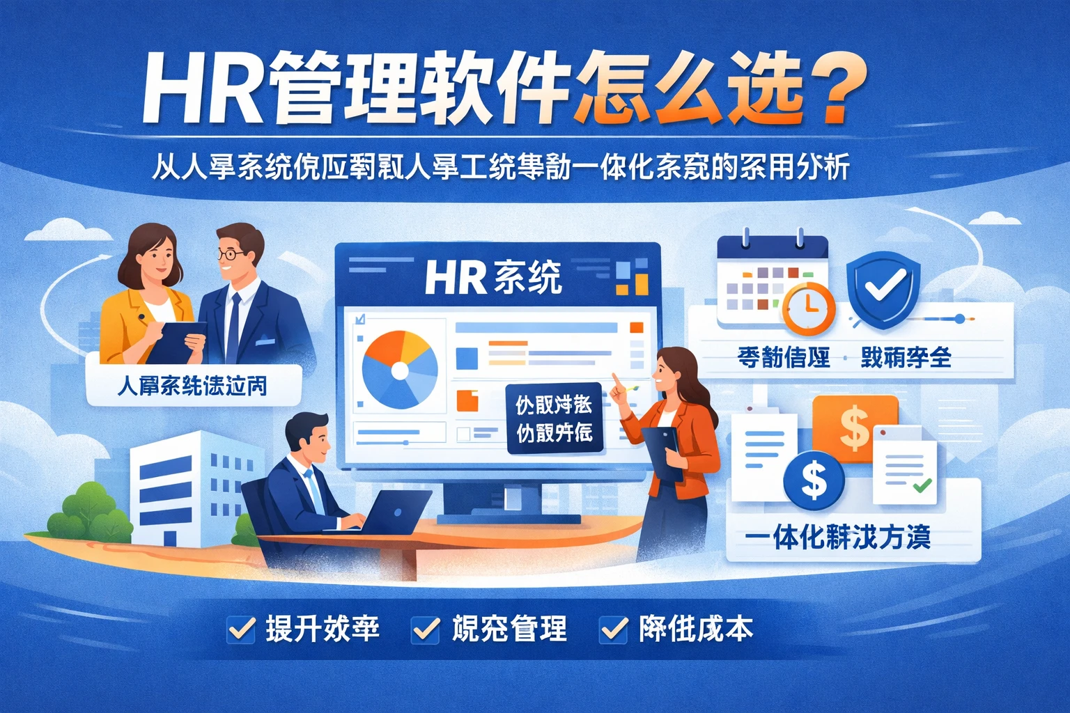 HR管理软件怎么选?从人事系统供应商到人事工资考勤一体化系统的实用分析