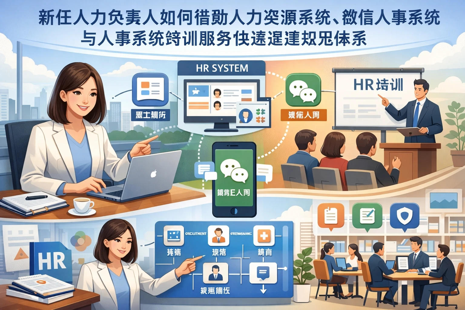 新任人力负责人如何借助人力资源系统、微信人事系统与人事系统培训服务快速搭建规范体系