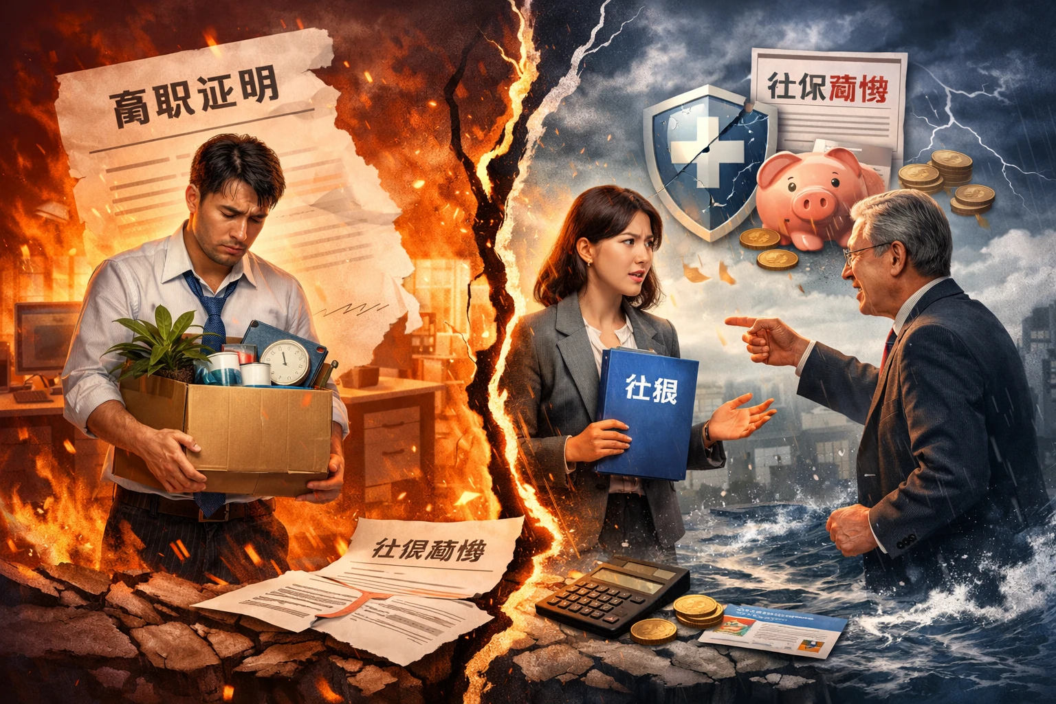 离职时的情绪冲突，常常让社保问题升级