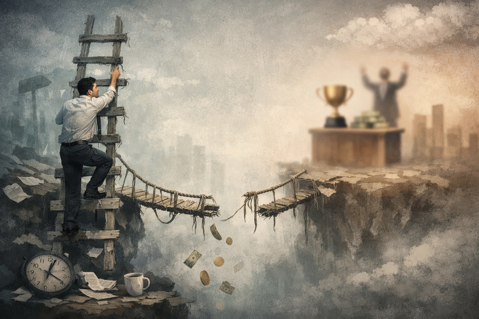 激励机制模糊，努力与回报缺乏连接