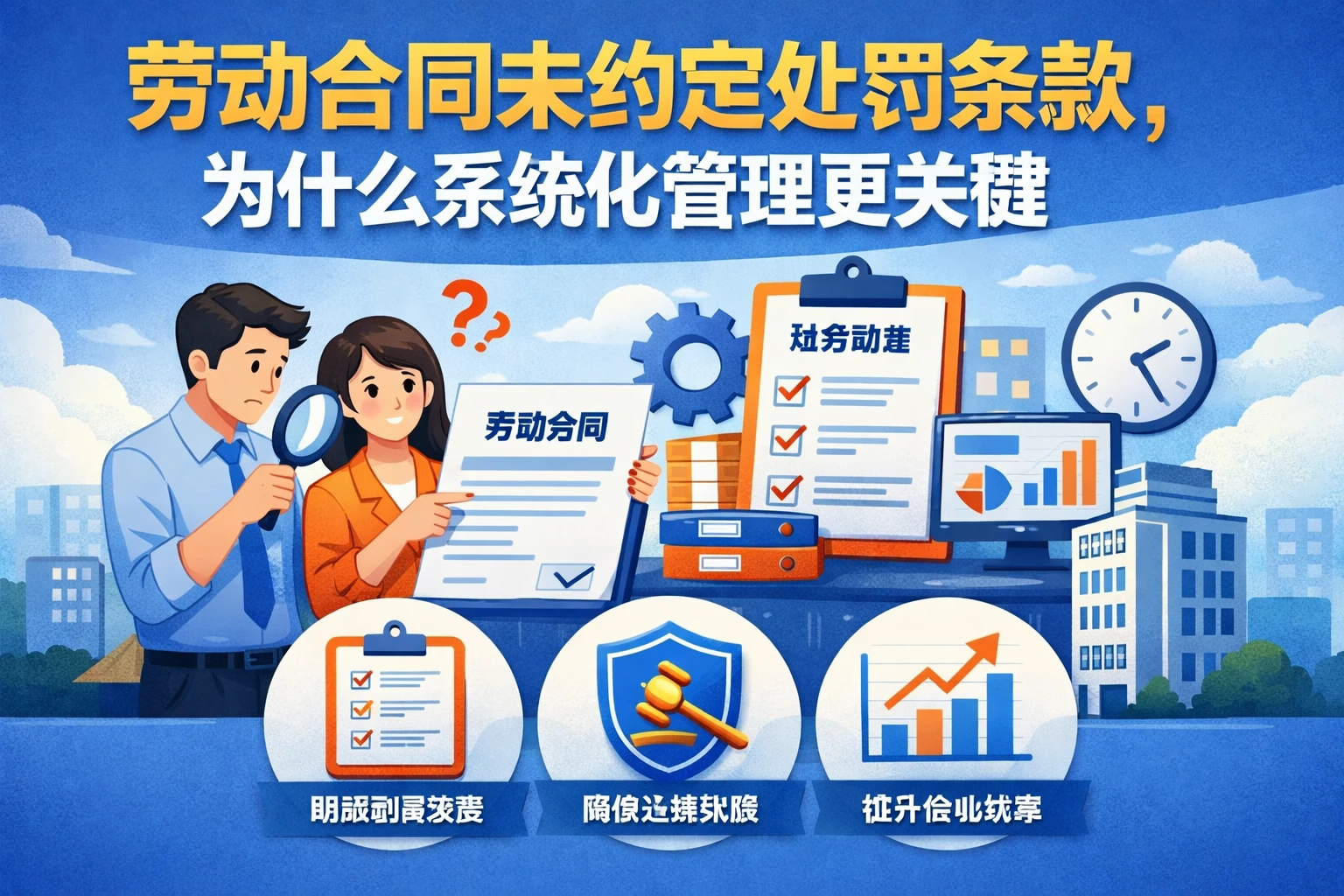 劳动合同未约定处罚条款，为什么系统化管理更关键