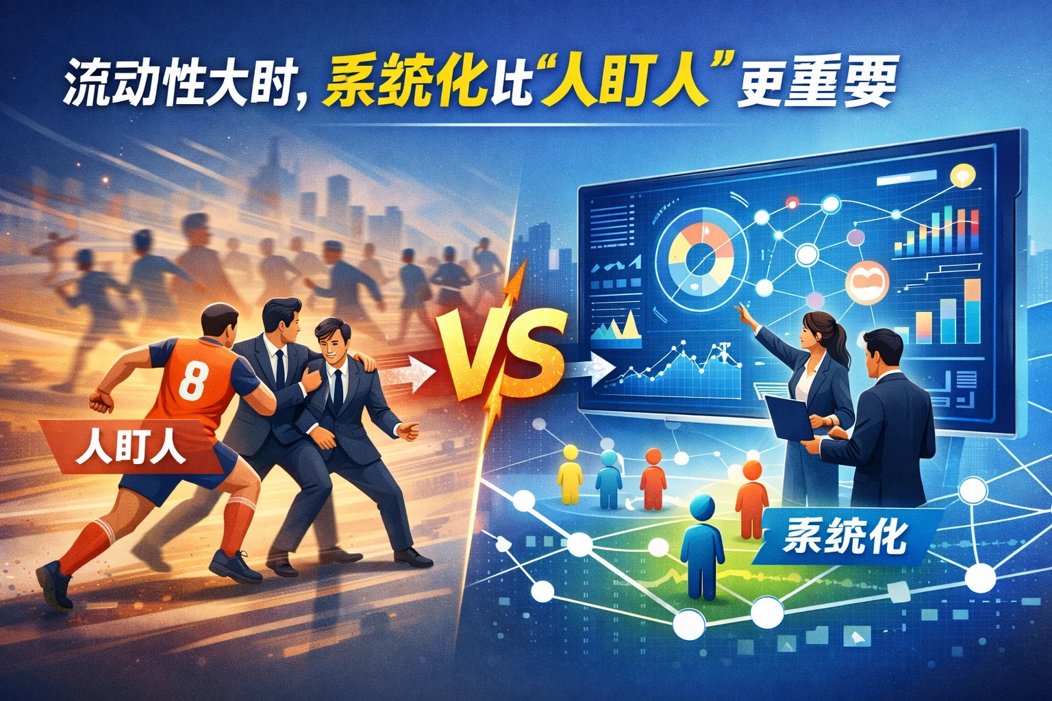 流动性大时，系统化比“人盯人”更重要