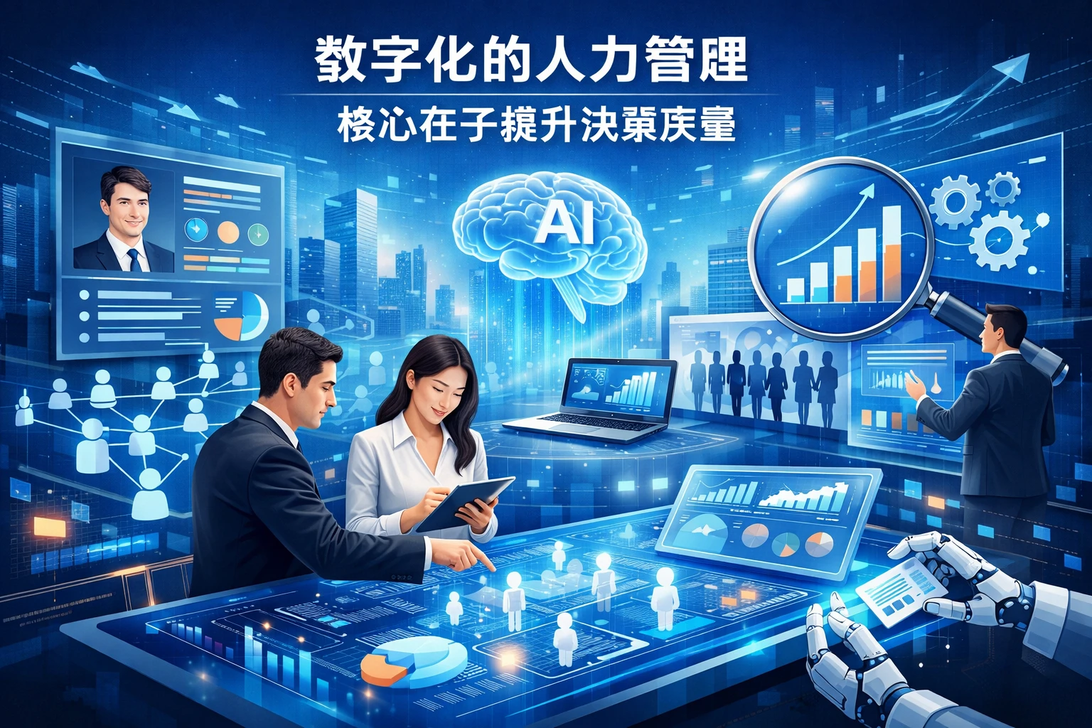 数字化的人力管理,核心在于提升决策质量