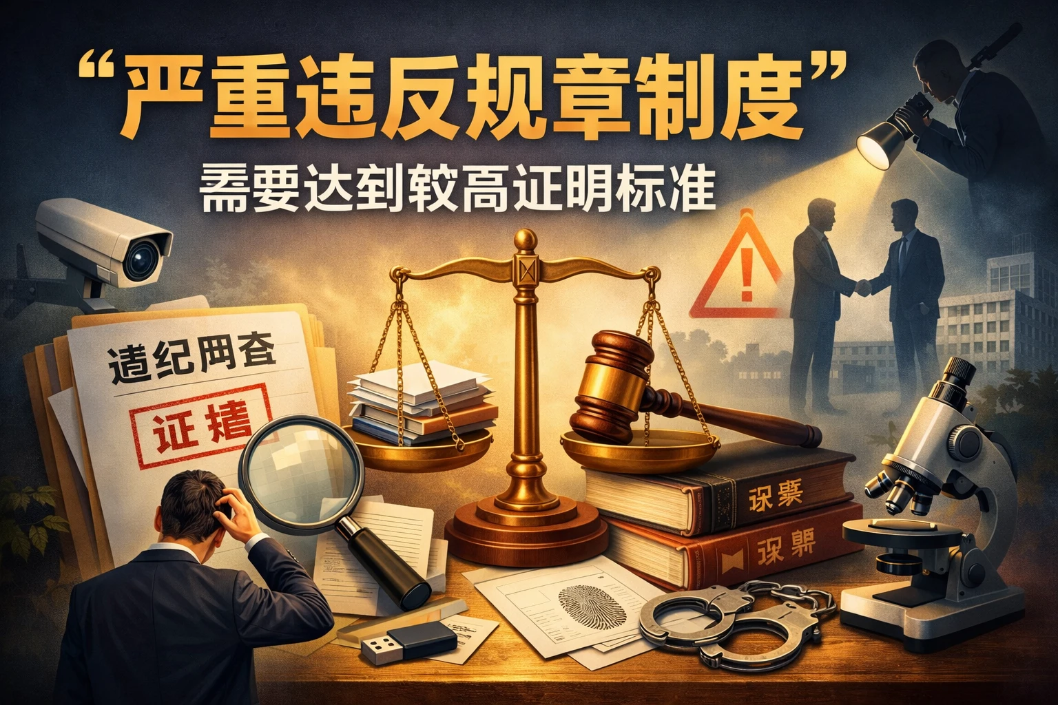 “严重违反规章制度”需要达到较高证明标准