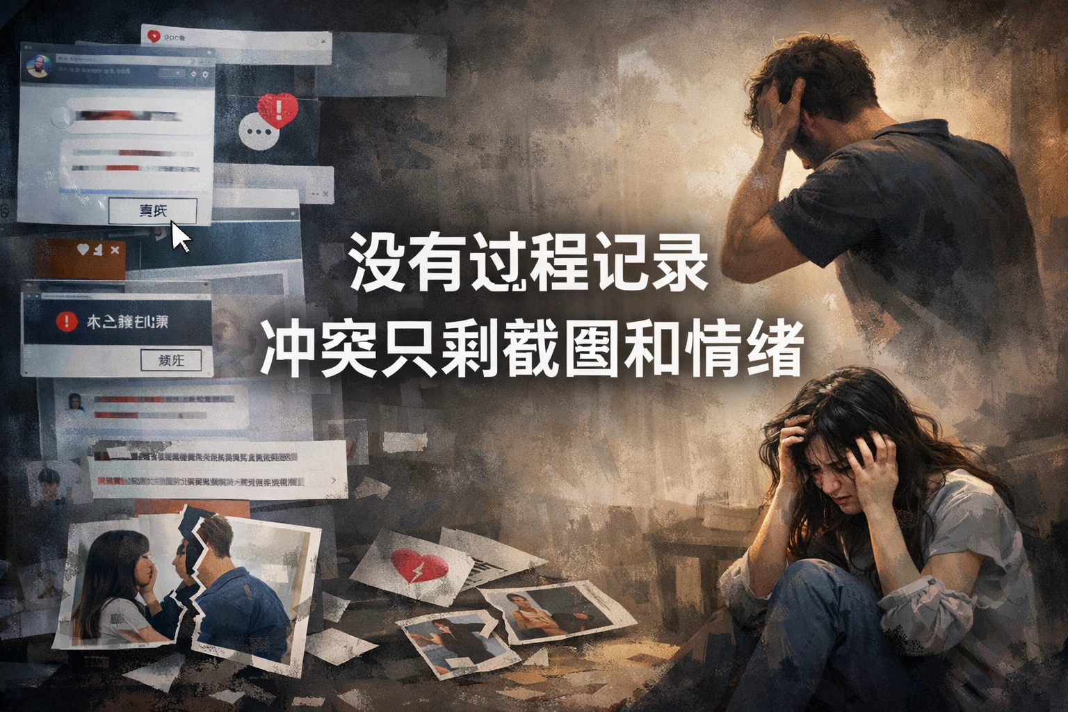 没有过程记录，冲突只剩截图和情绪