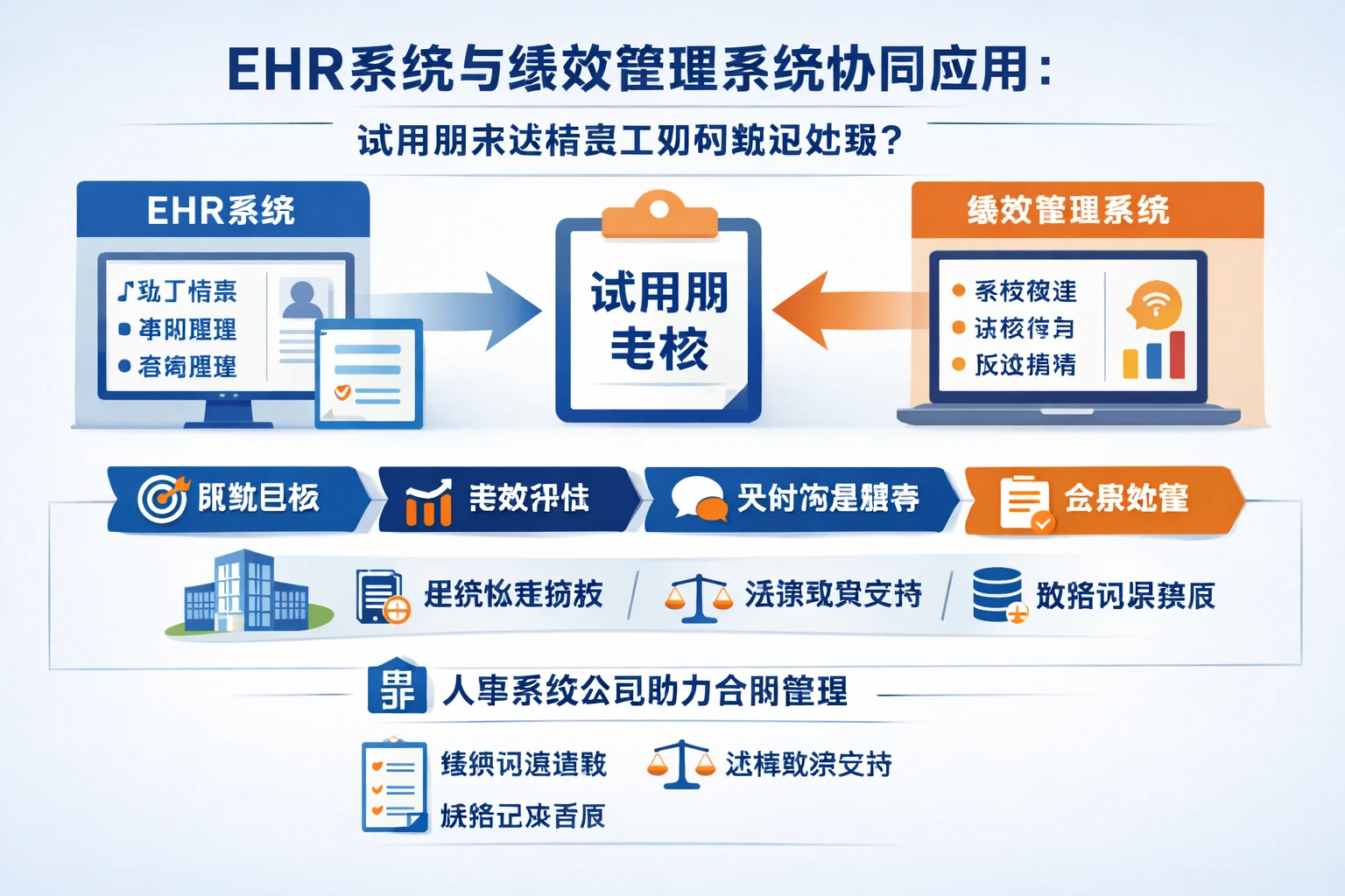 ehr系统与绩效管理系统协同应用:试用期未达标员工如何规范处理,人事系统公司如何助力合规管理