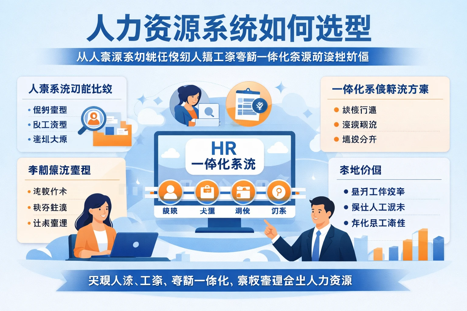 人力资源系统如何选型：从人事系统功能比较到人事工资考勤一体化系统的落地价值