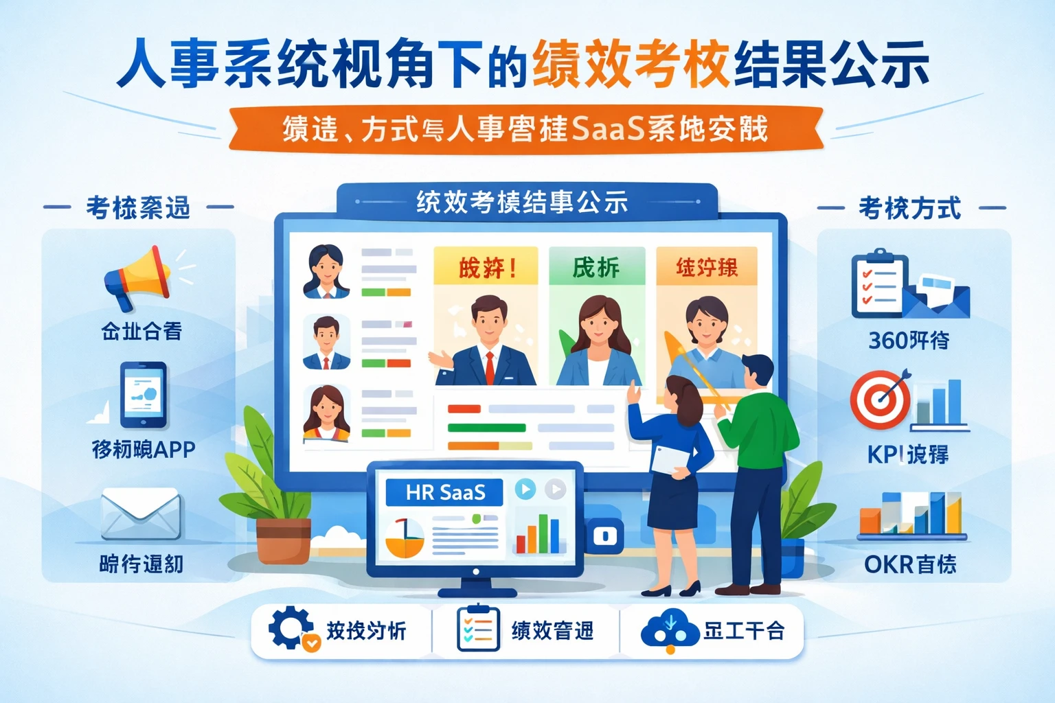 人事系统视角下的绩效考核结果公示:渠道、方式与人事管理SaaS落地实践