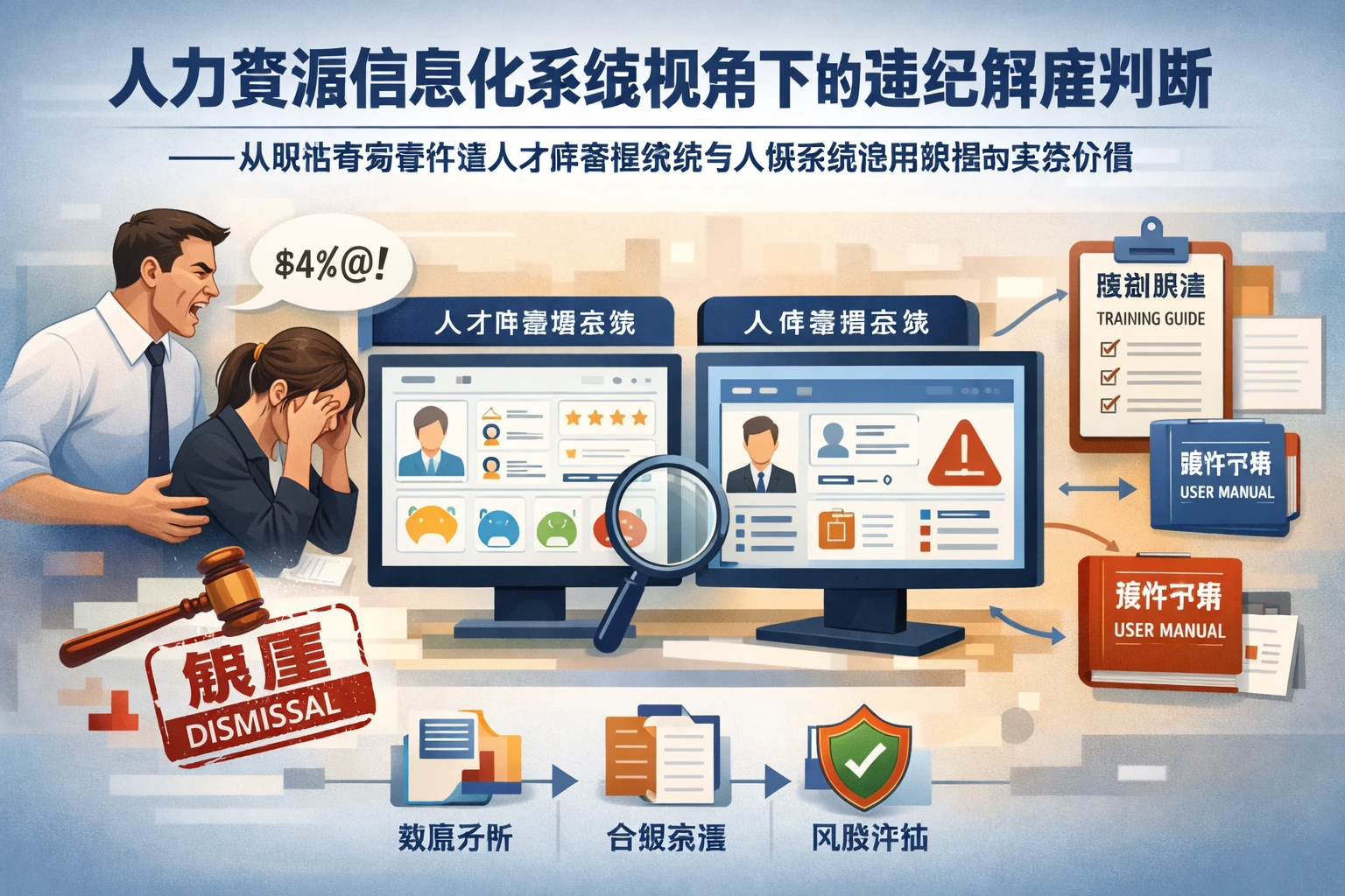 人力资源信息化系统视角下的违纪解雇判断：从职场辱骂事件看人才库管理系统与人事系统使用教程的实务价值