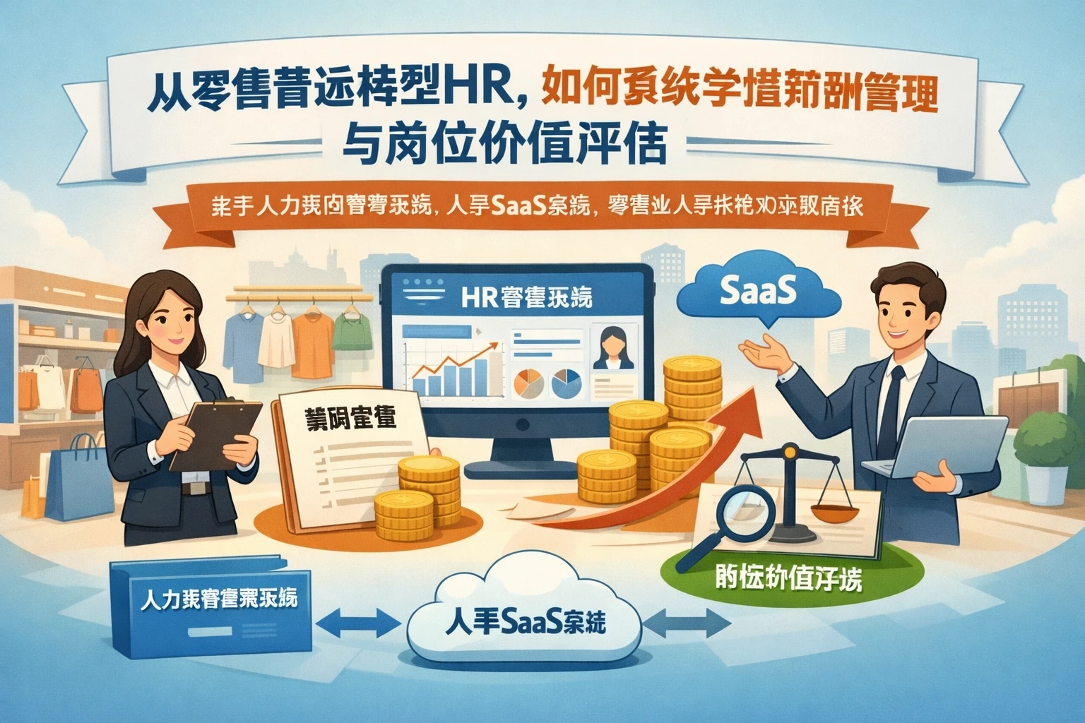 从零售营运转型HR,如何系统学懂薪酬管理与岗位价值评估:基于人力资源管理系统、人事SaaS系统、零售业人事系统的实践路径
