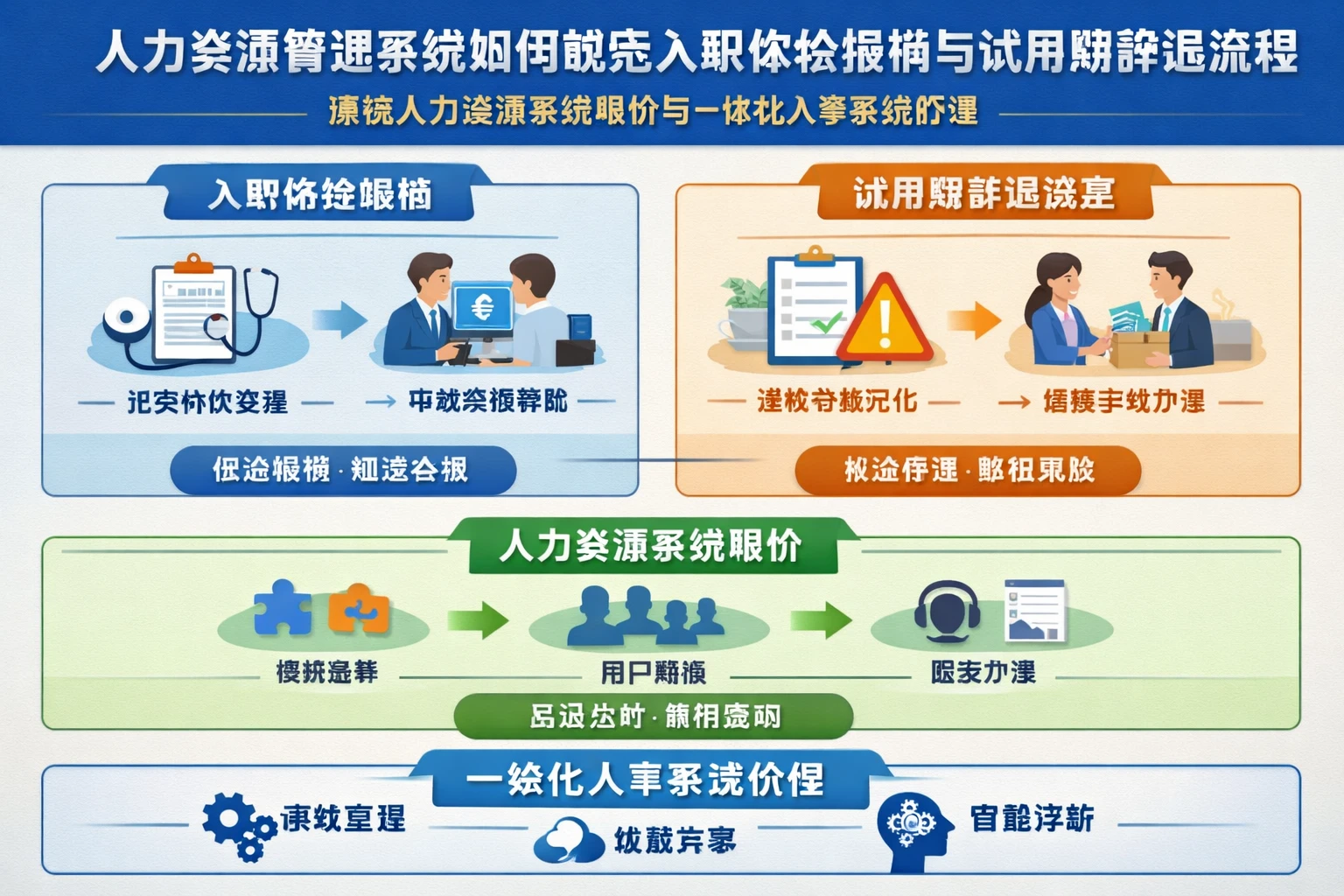人力资源管理系统如何规范入职体检报销与试用期辞退流程：兼谈人力资源系统报价与一体化人事系统价值