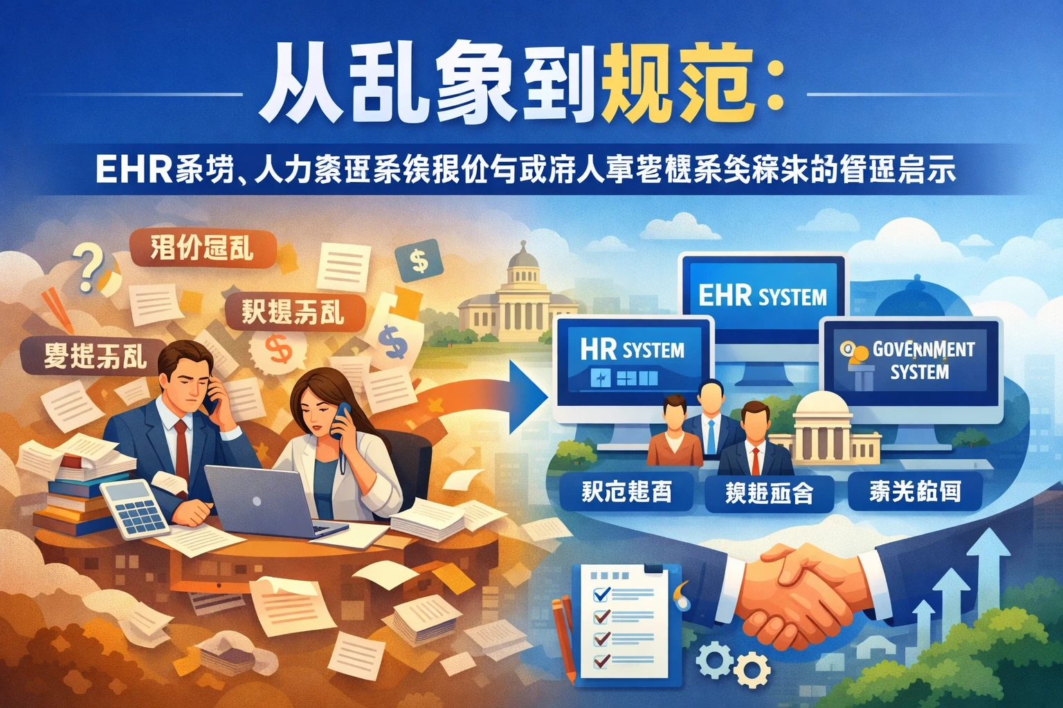 从乱象到规范:ehr系统、人力资源系统报价与政府人事管理系统带来的管理启示