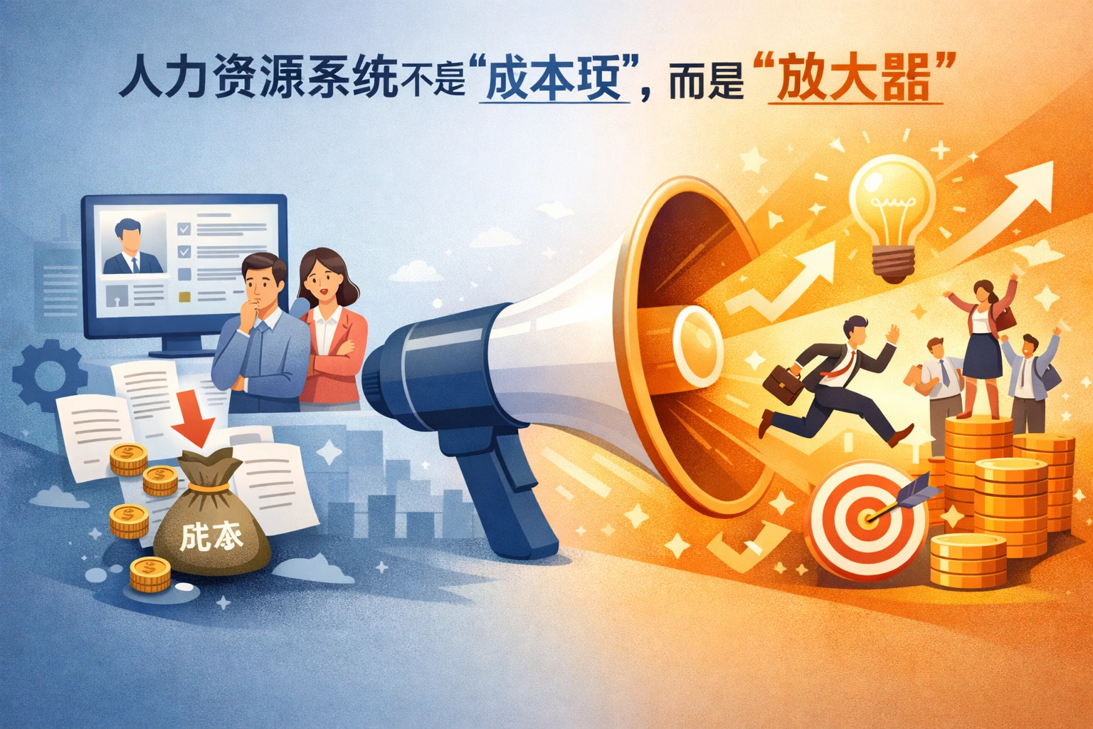 人力资源系统不是“成本项”，而是“放大器”