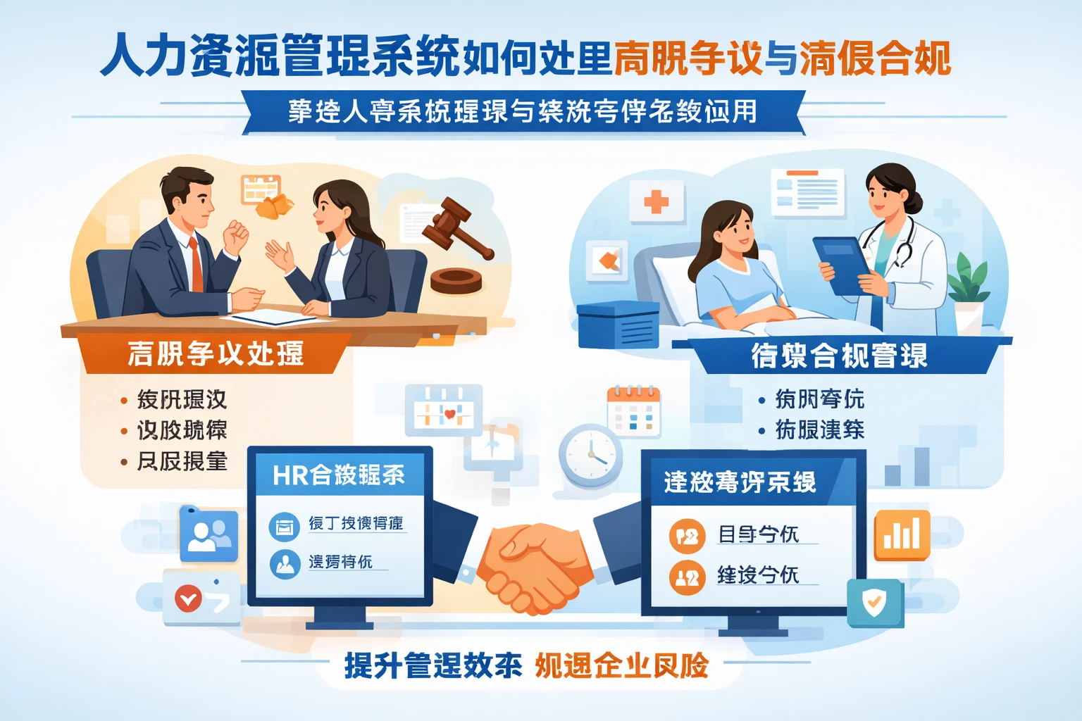 人力资源管理系统如何处理离职争议与病假合规：兼谈人事系统推荐与绩效考评系统应用