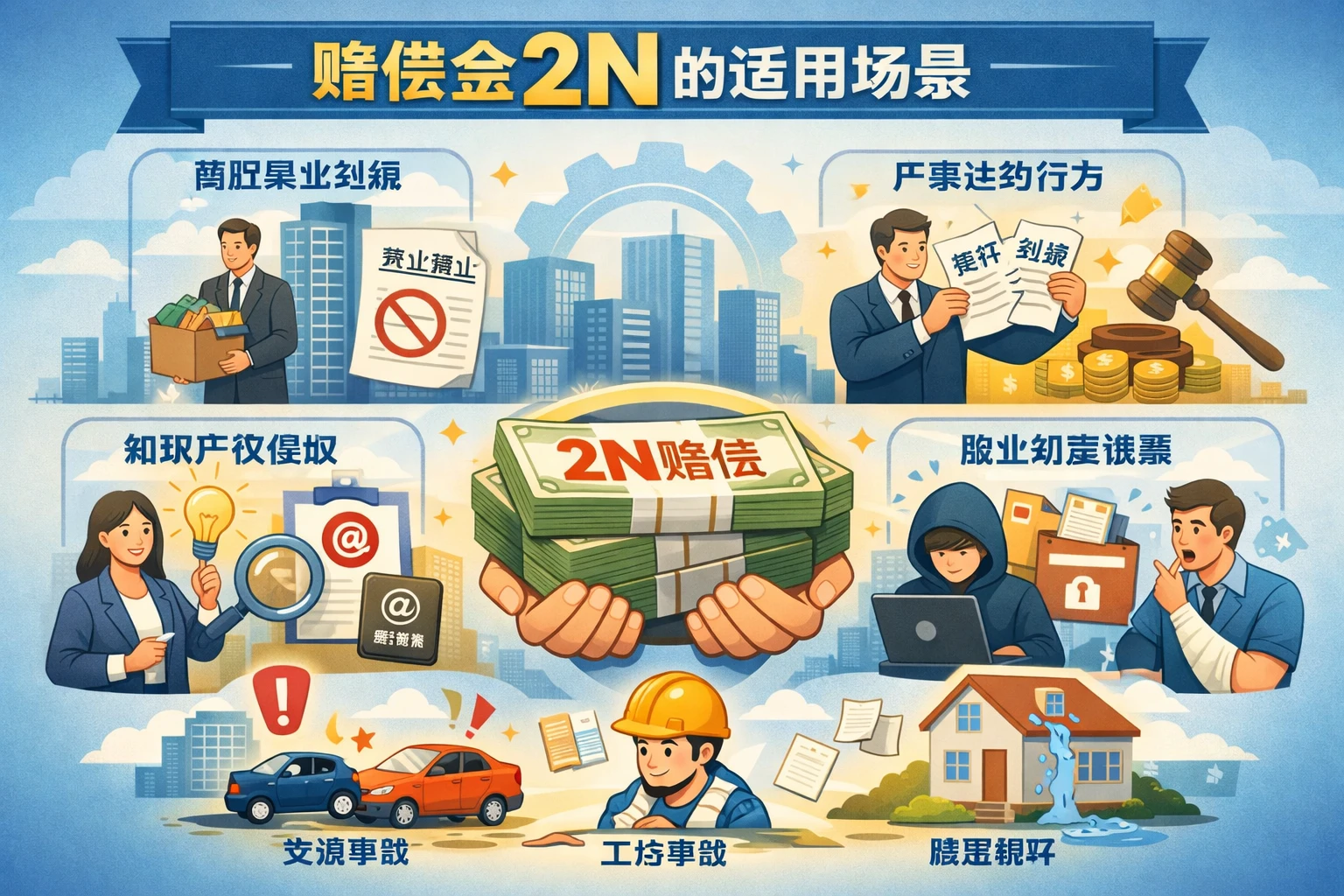 赔偿金2N的适用场景