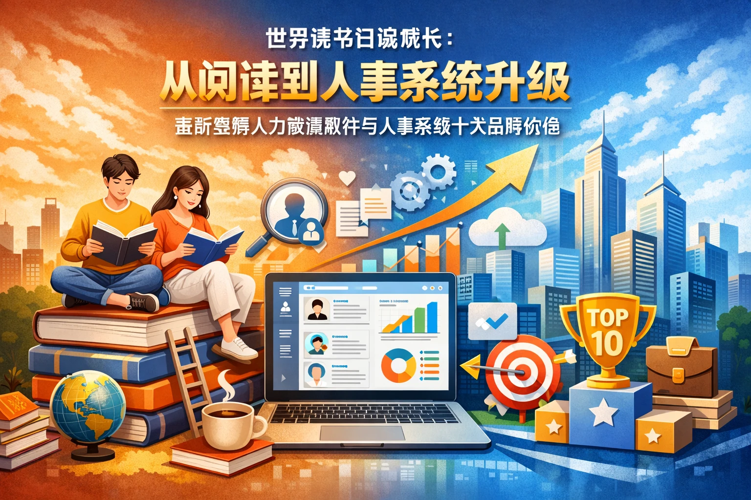 世界读书日谈成长:从阅读到人事系统升级,重新理解人力资源软件与人事系统十大品牌价值