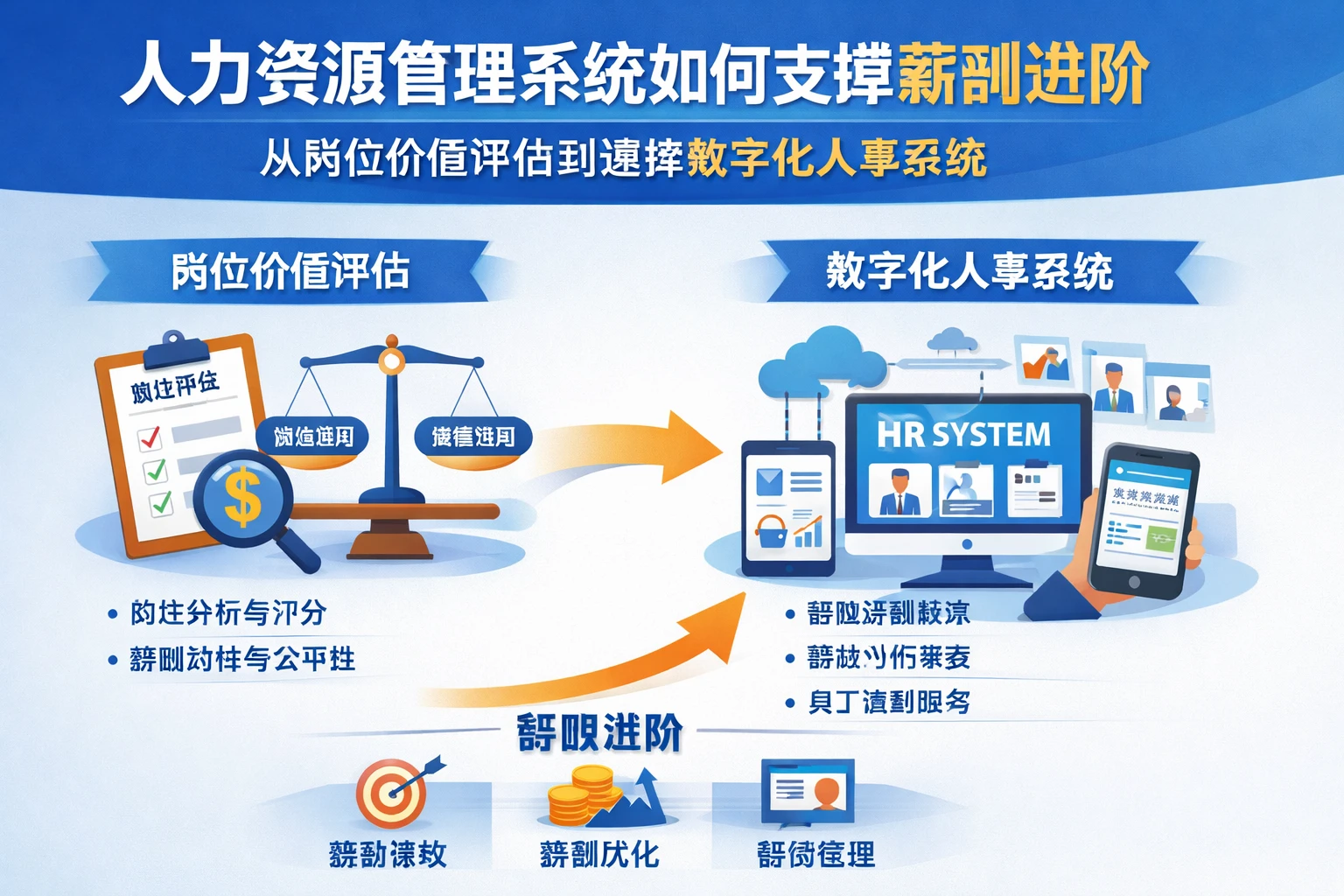 人力资源管理系统如何支撑薪酬进阶:从岗位价值评估到选择数字化人事系统