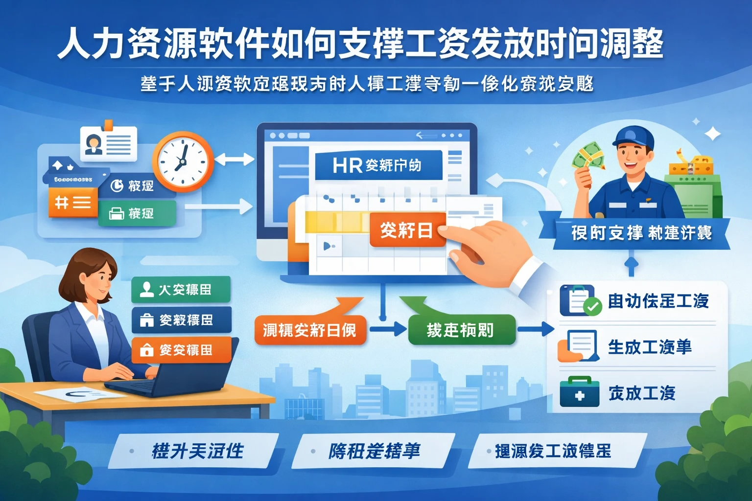人力资源软件如何支撑工资发放时间调整:基于人事系统实施服务的人事工资考勤一体化系统实践