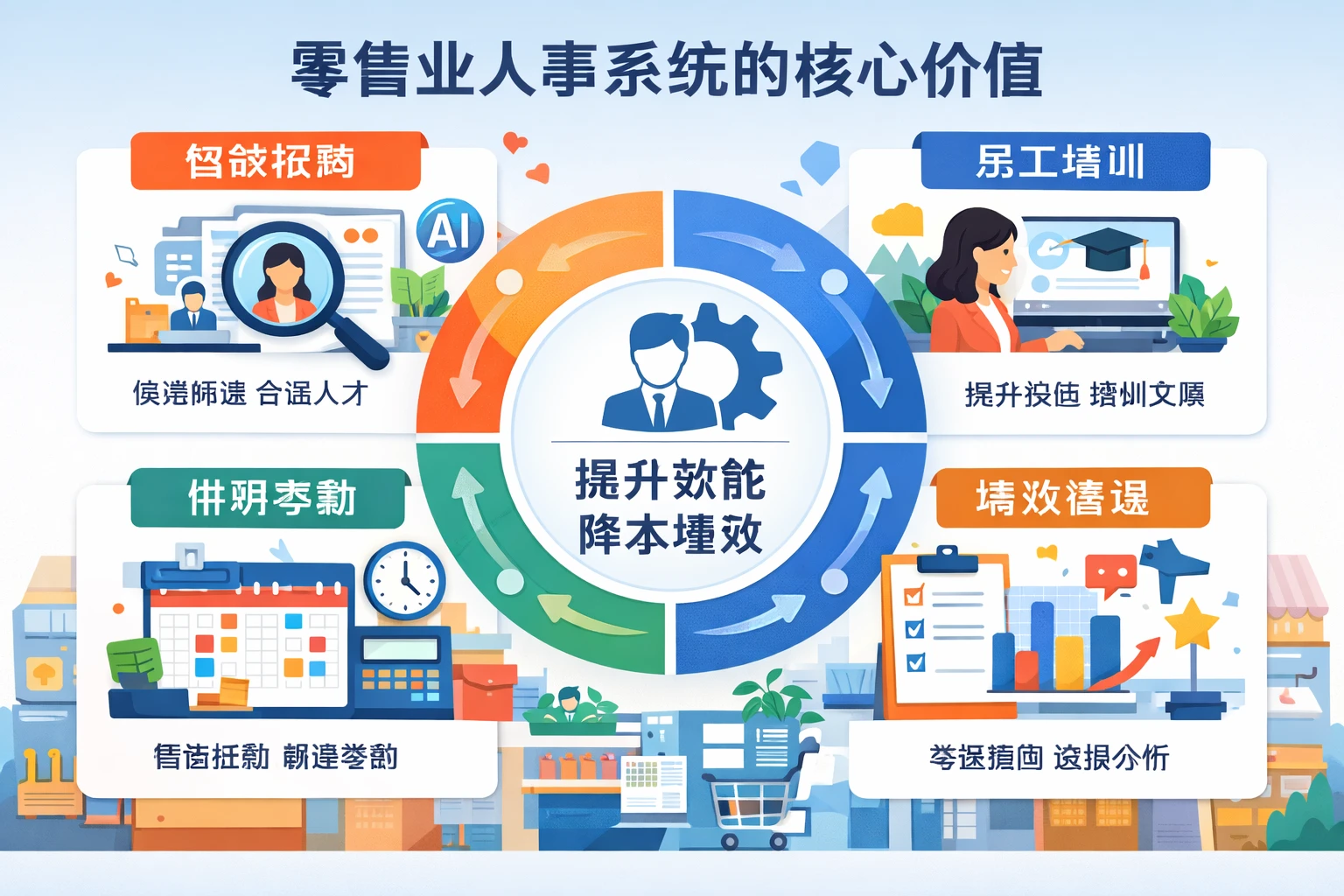 零售业人事系统的核心价值